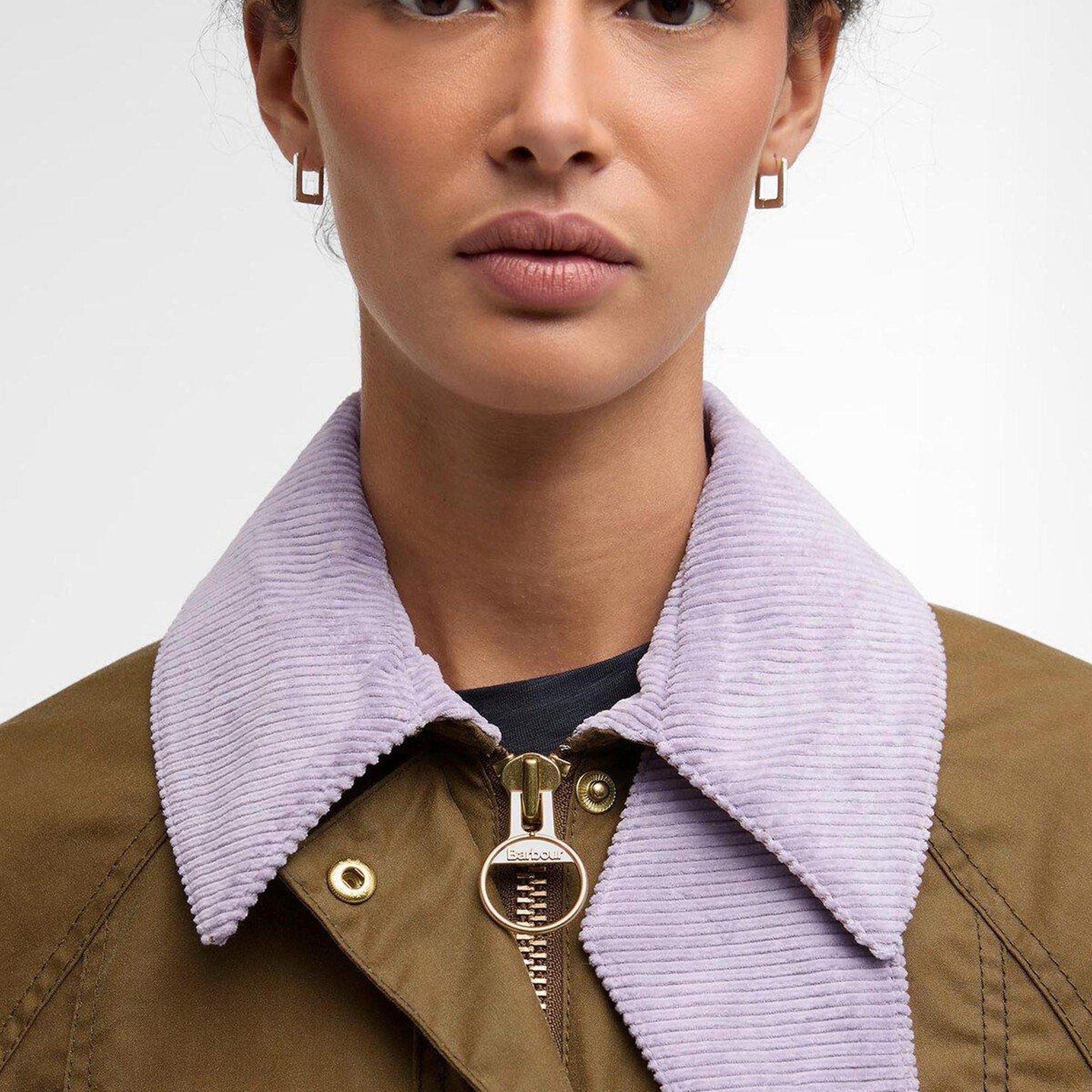 Barbour Cropped Beadnell Yağlı Ceket