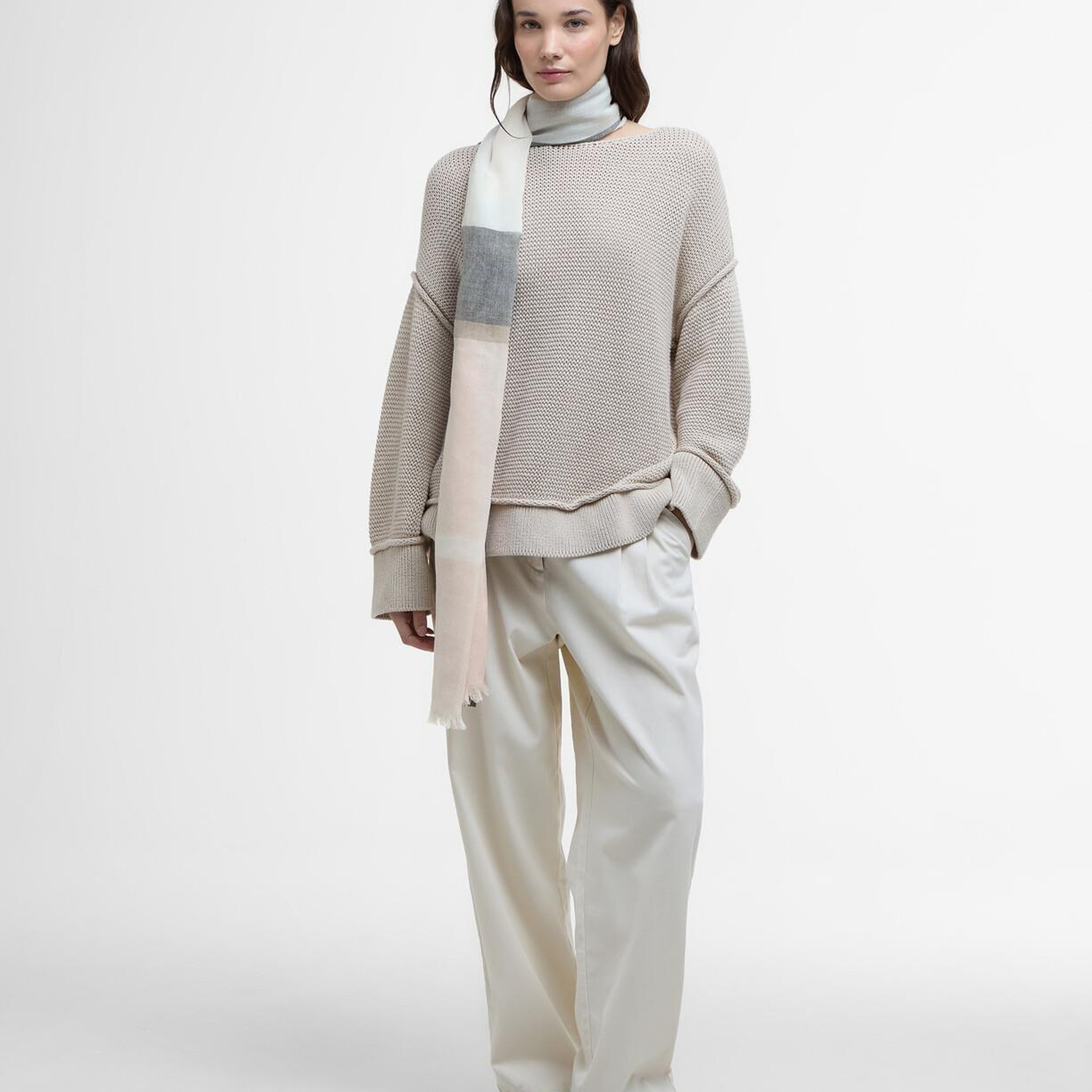 Barbour Abigail Tartan Şal