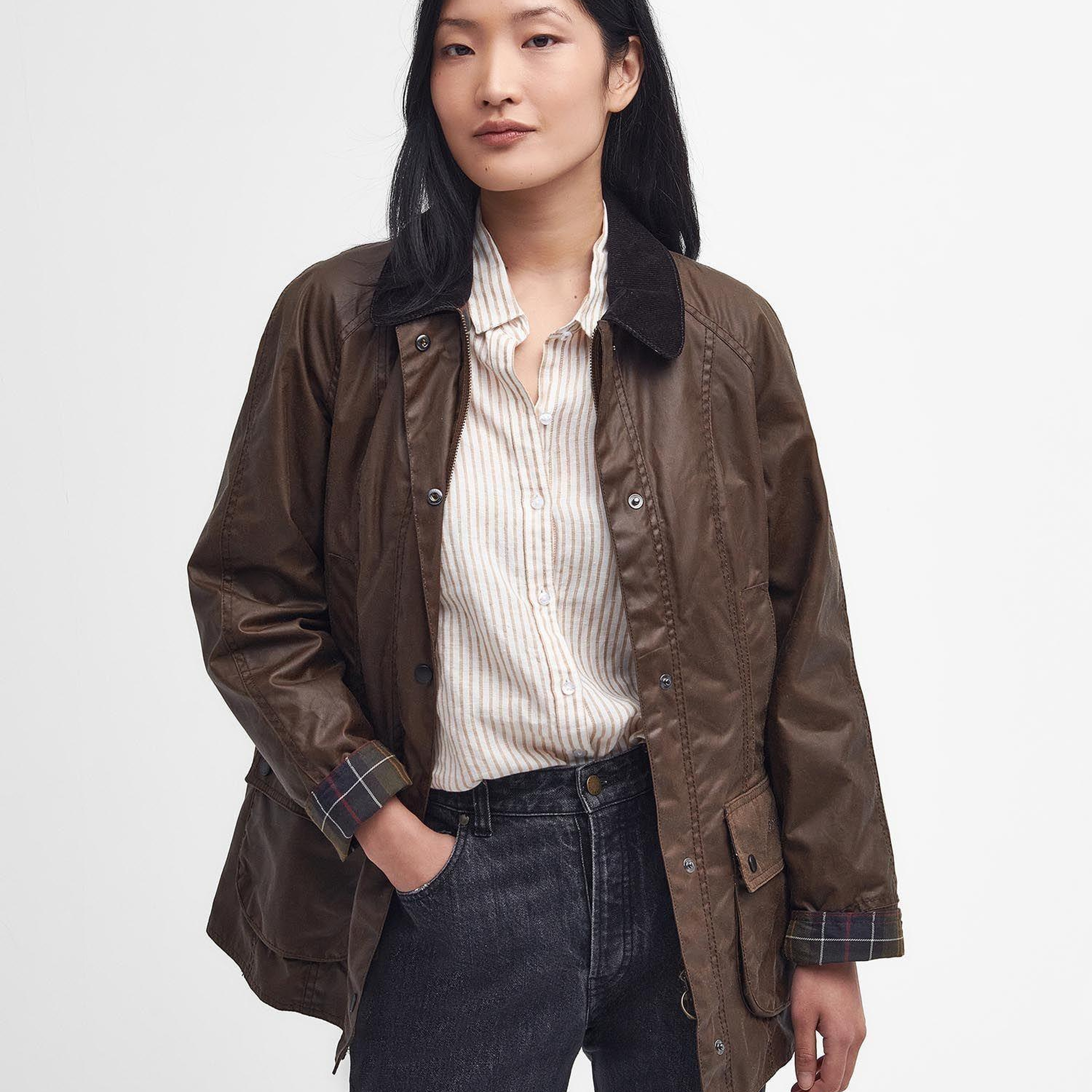 Barbour Beadnell Yağlı Ceket