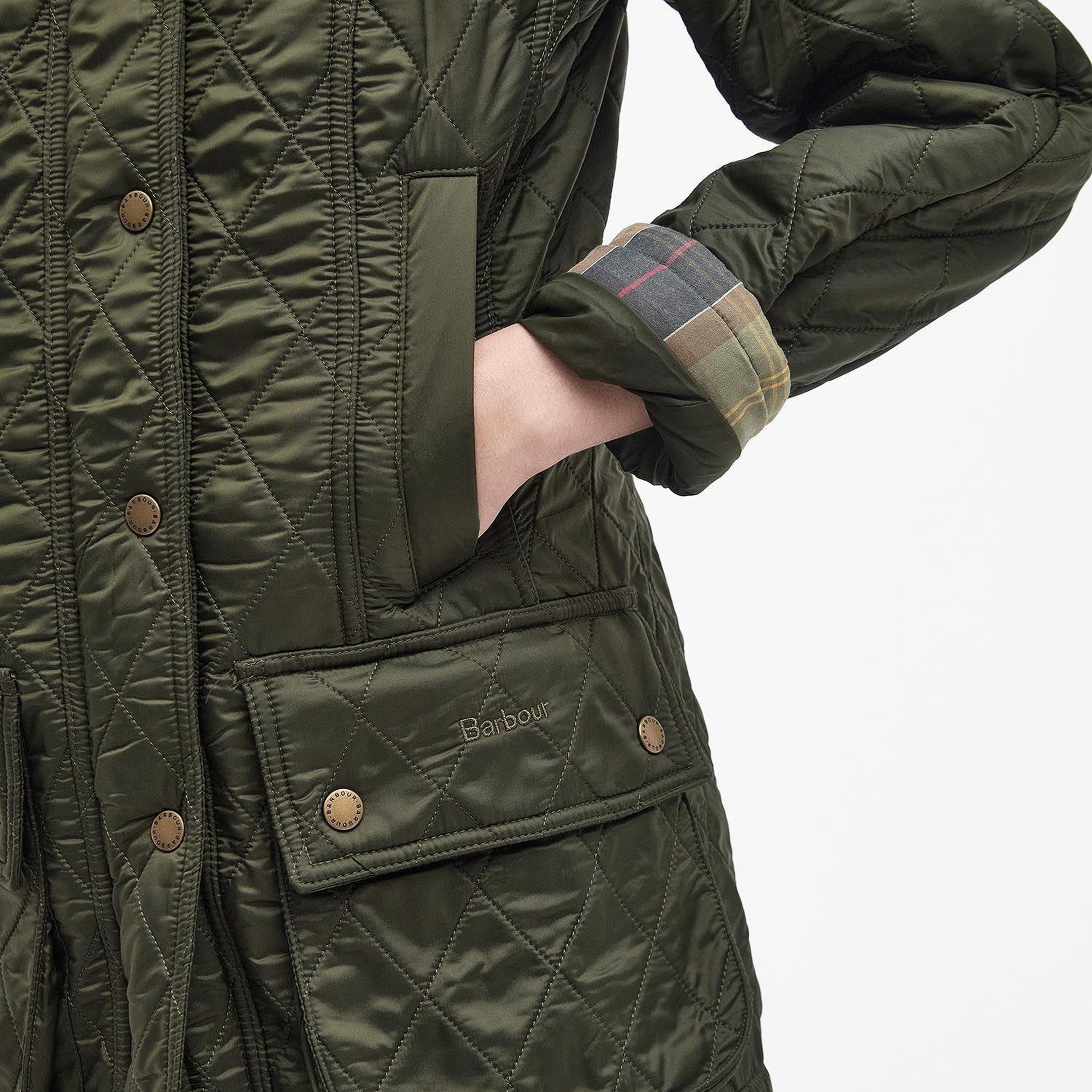 Barbour Beadnell Polar Kapitone Ceket