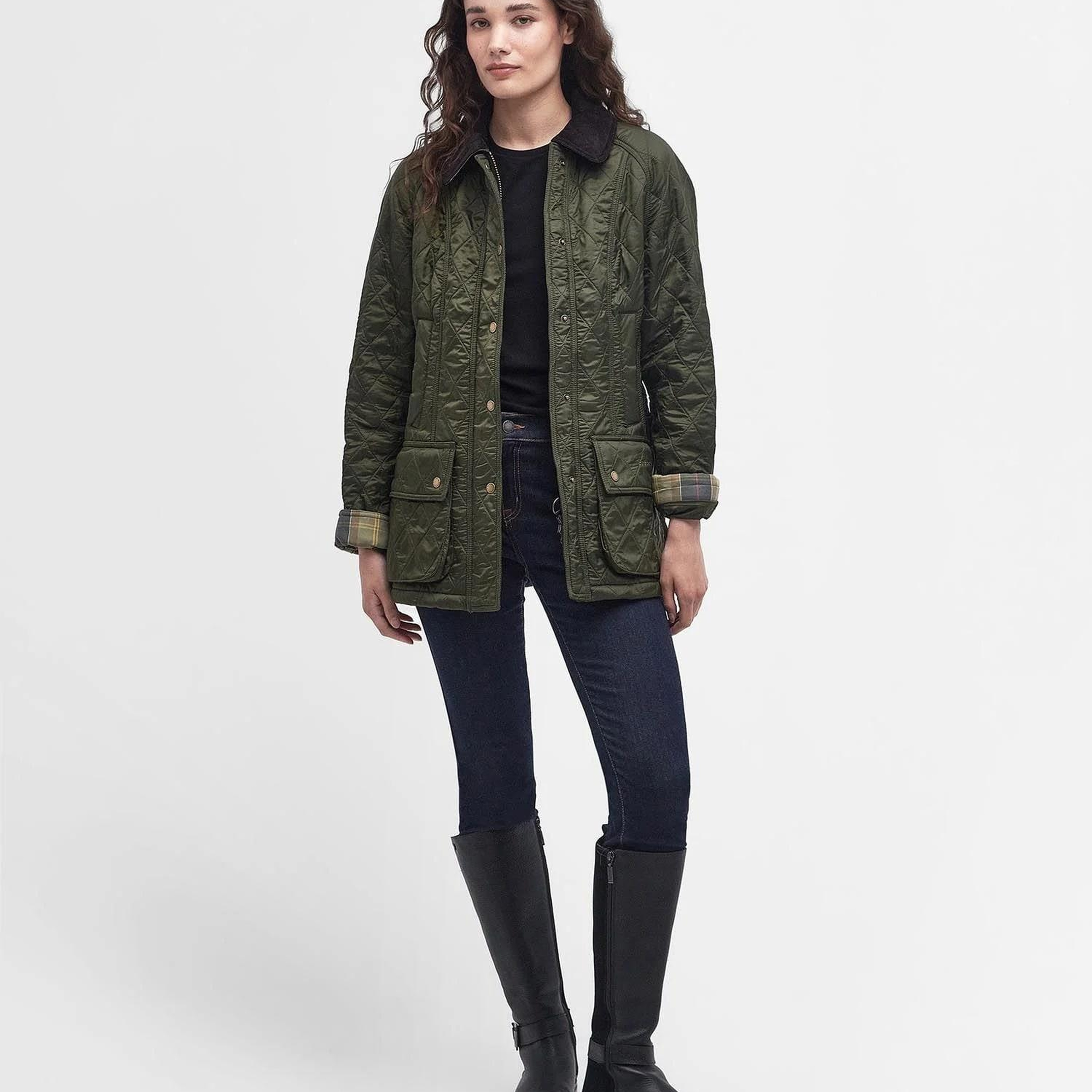 Barbour Beadnell Polar Kapitone Ceket