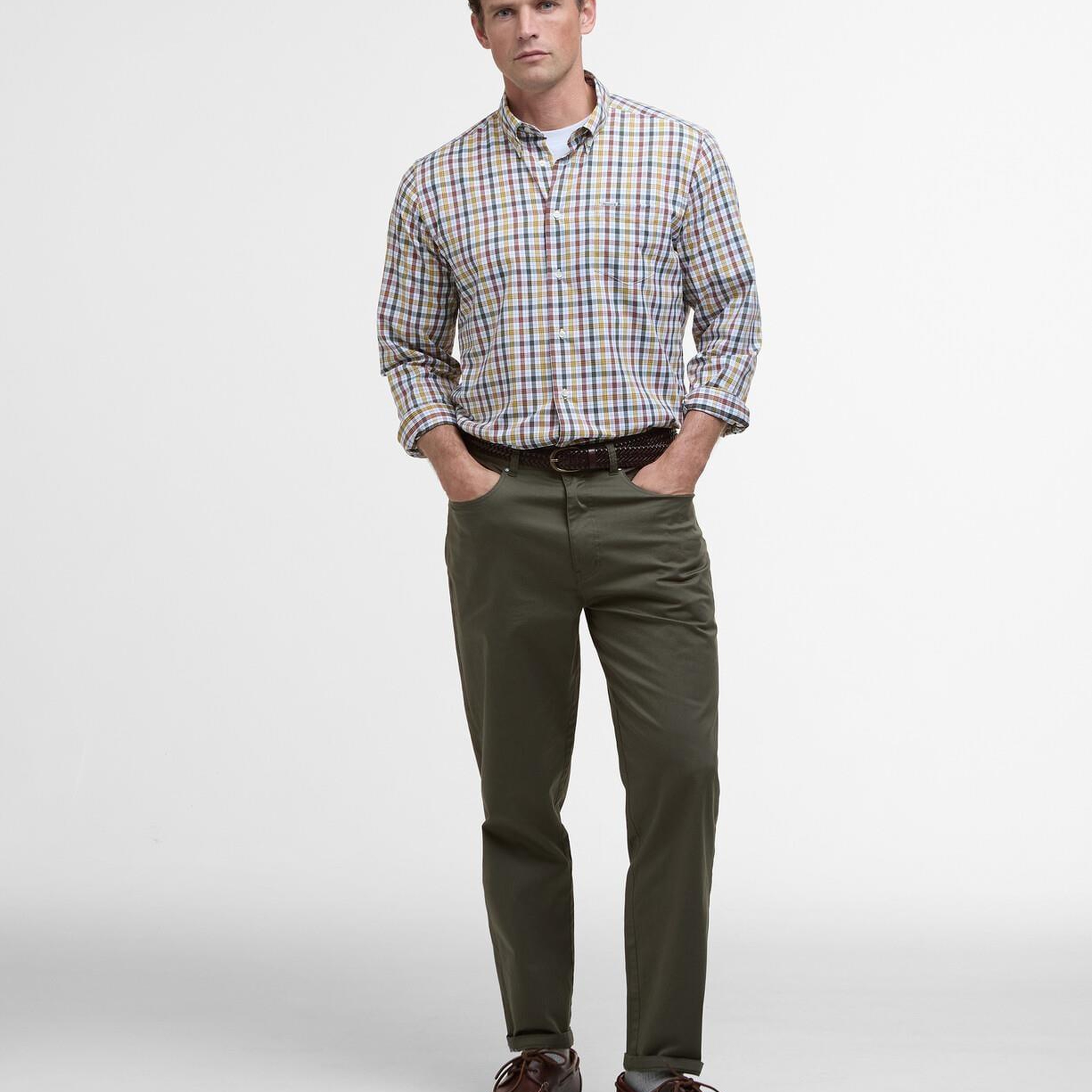 Barbour Lightweight Stretch Regular Fit Chino Pantolon