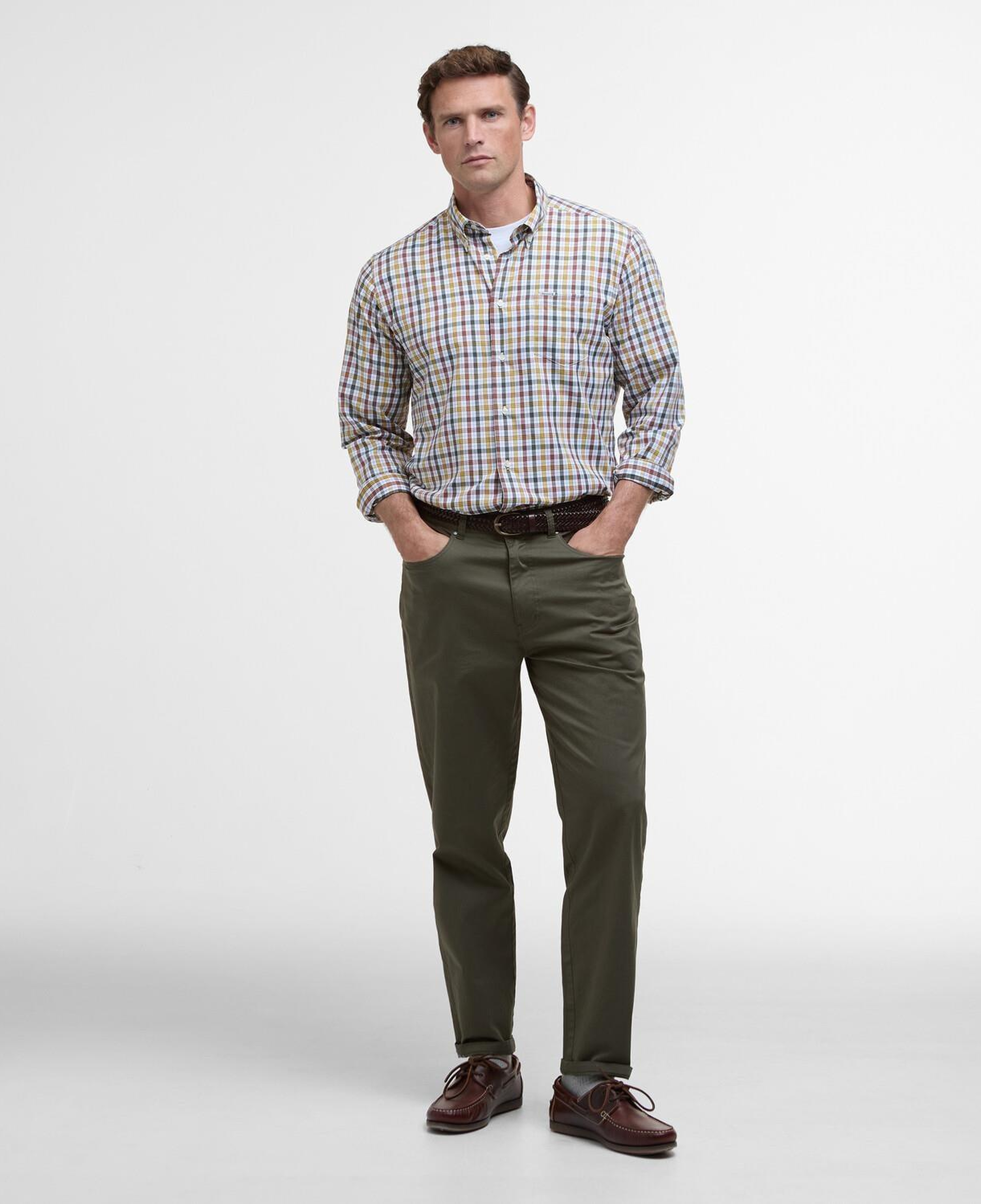 Barbour Lightweight Stretch Regular Fit Chino Pantolon