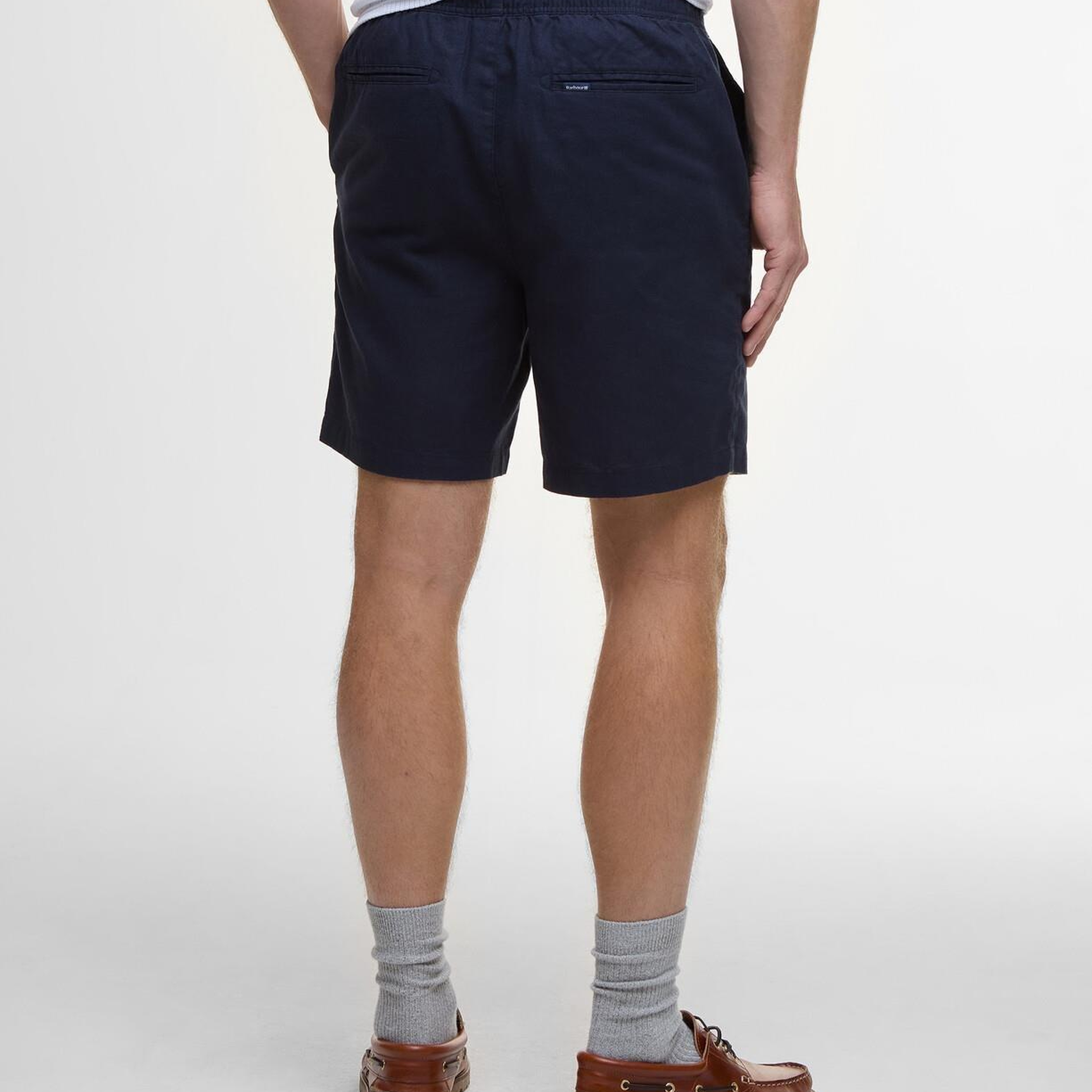 Barbour Cotton Linen Relaxed Şort