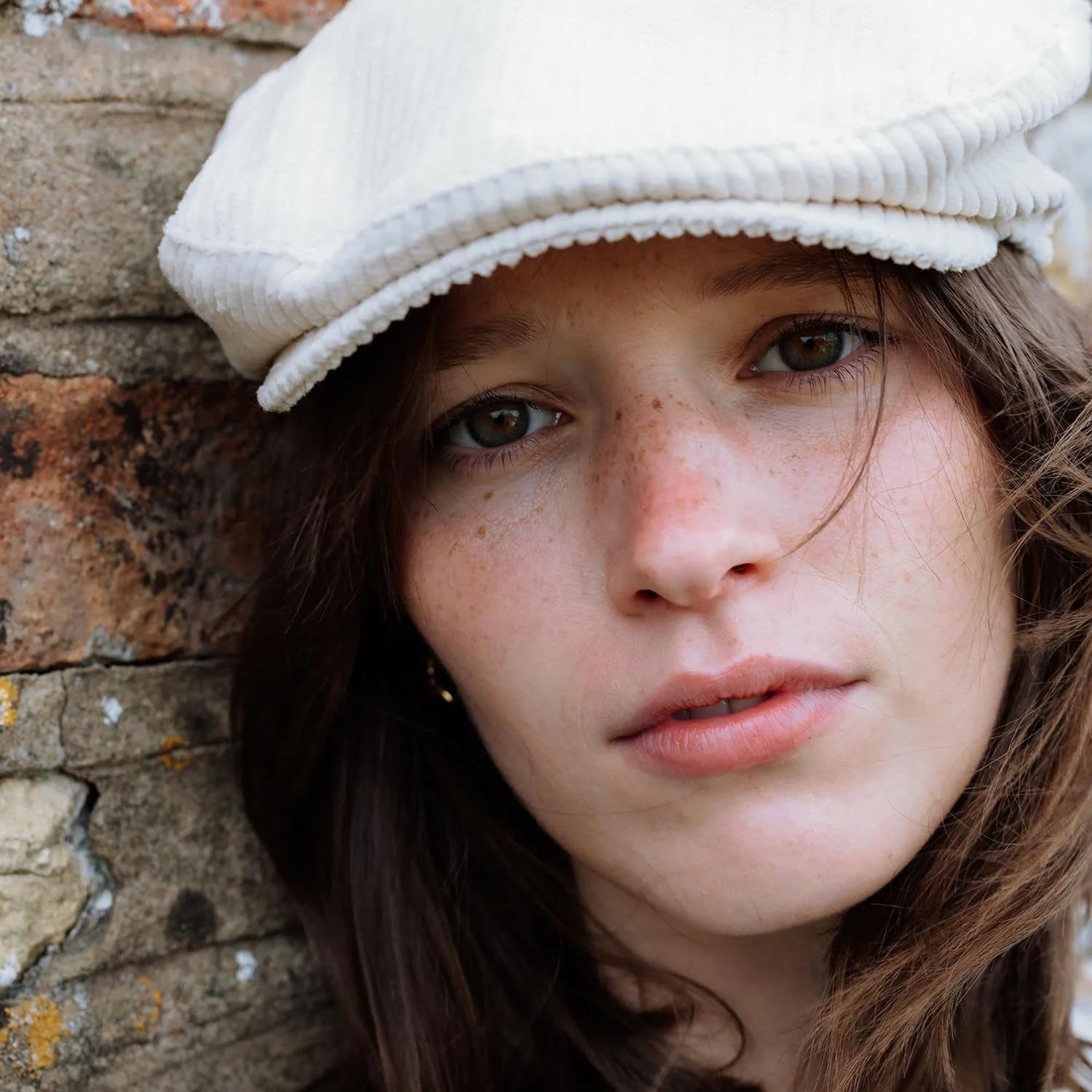 Barbour Kadın Craster Cord Flat Şapka