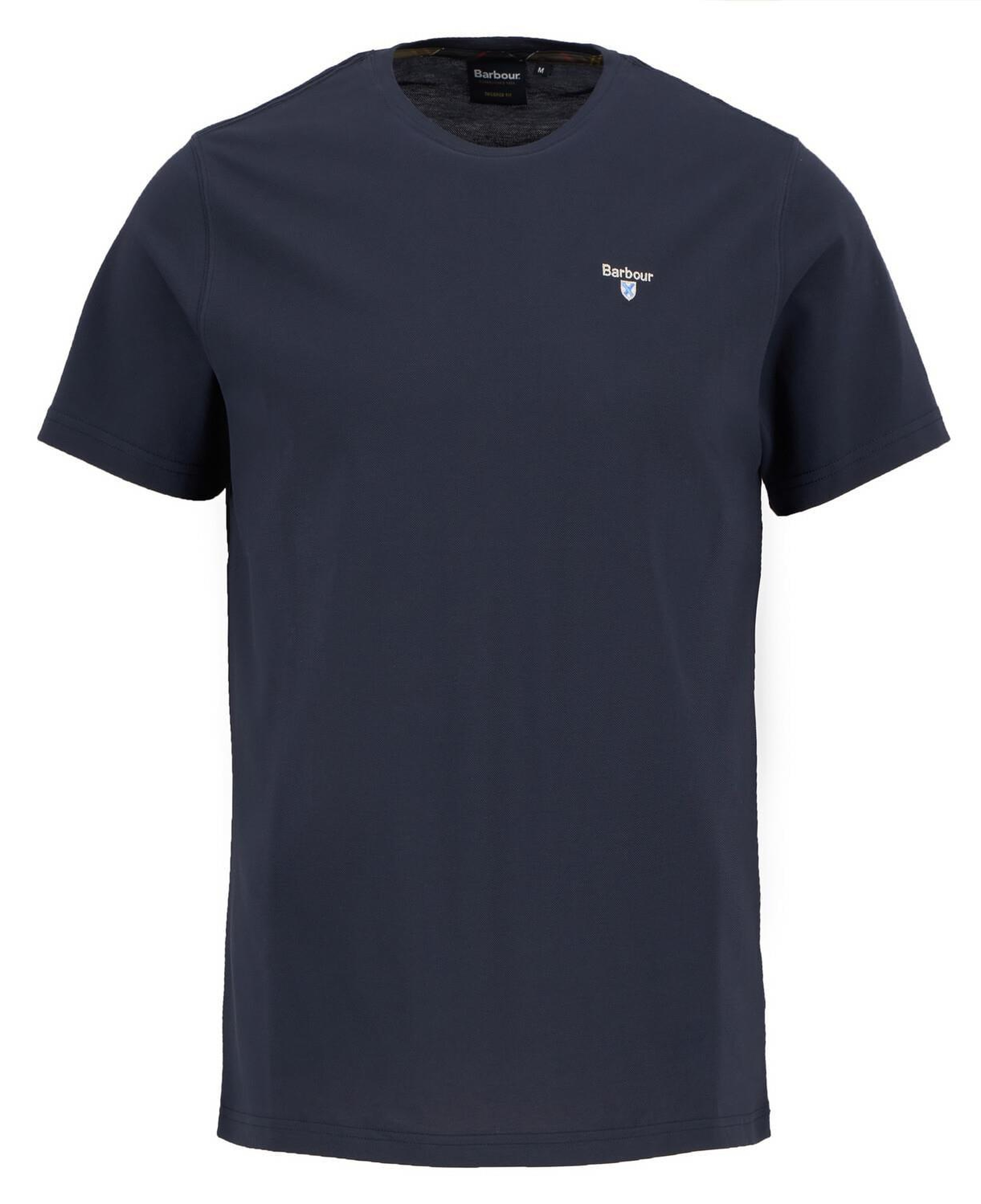 Barbour Tartan Trim Pique T-Shirt