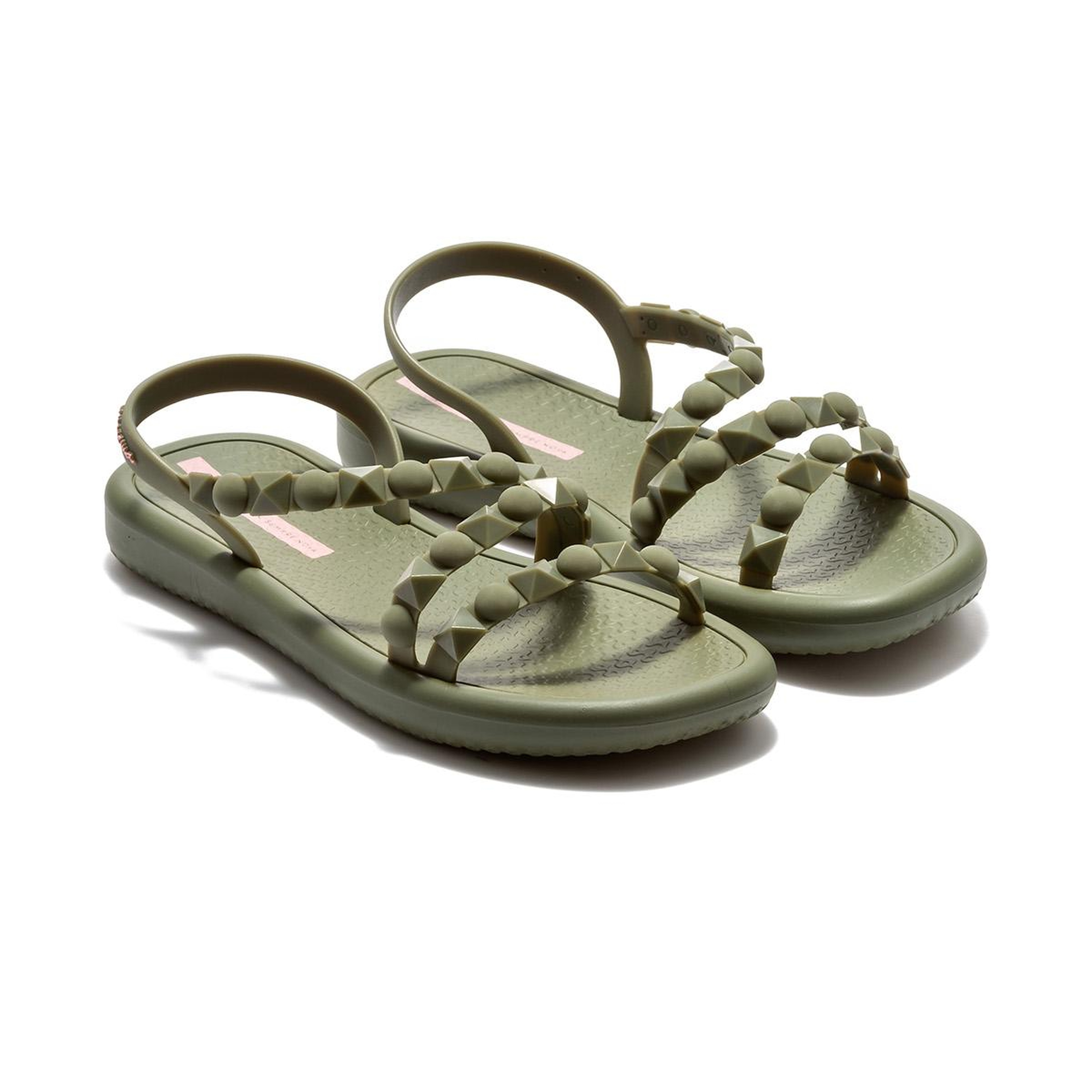 Meu Sol Flatform Kadın Sandalet Yeşil 35/42