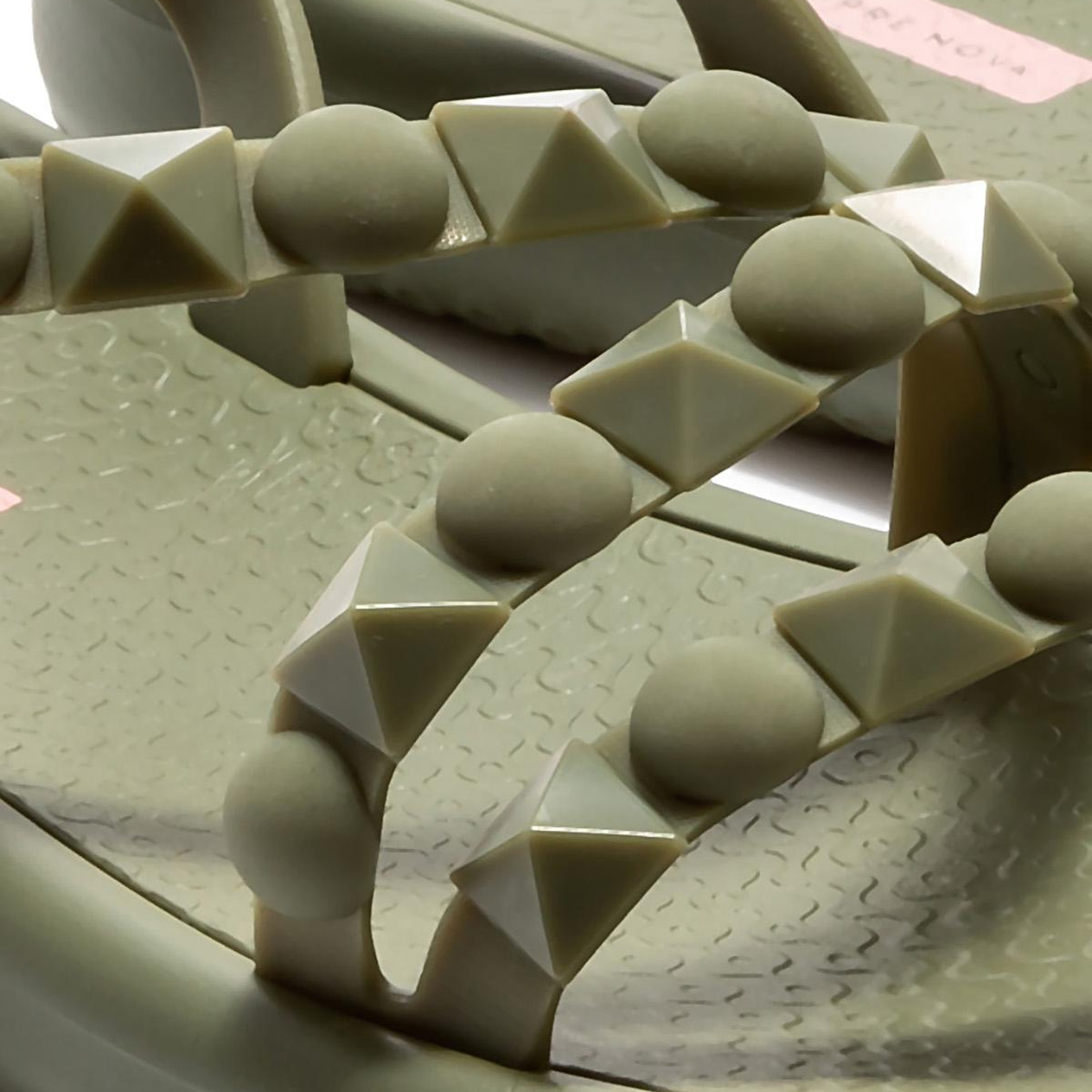 Meu Sol Flatform Kadın Sandalet Yeşil 35/42