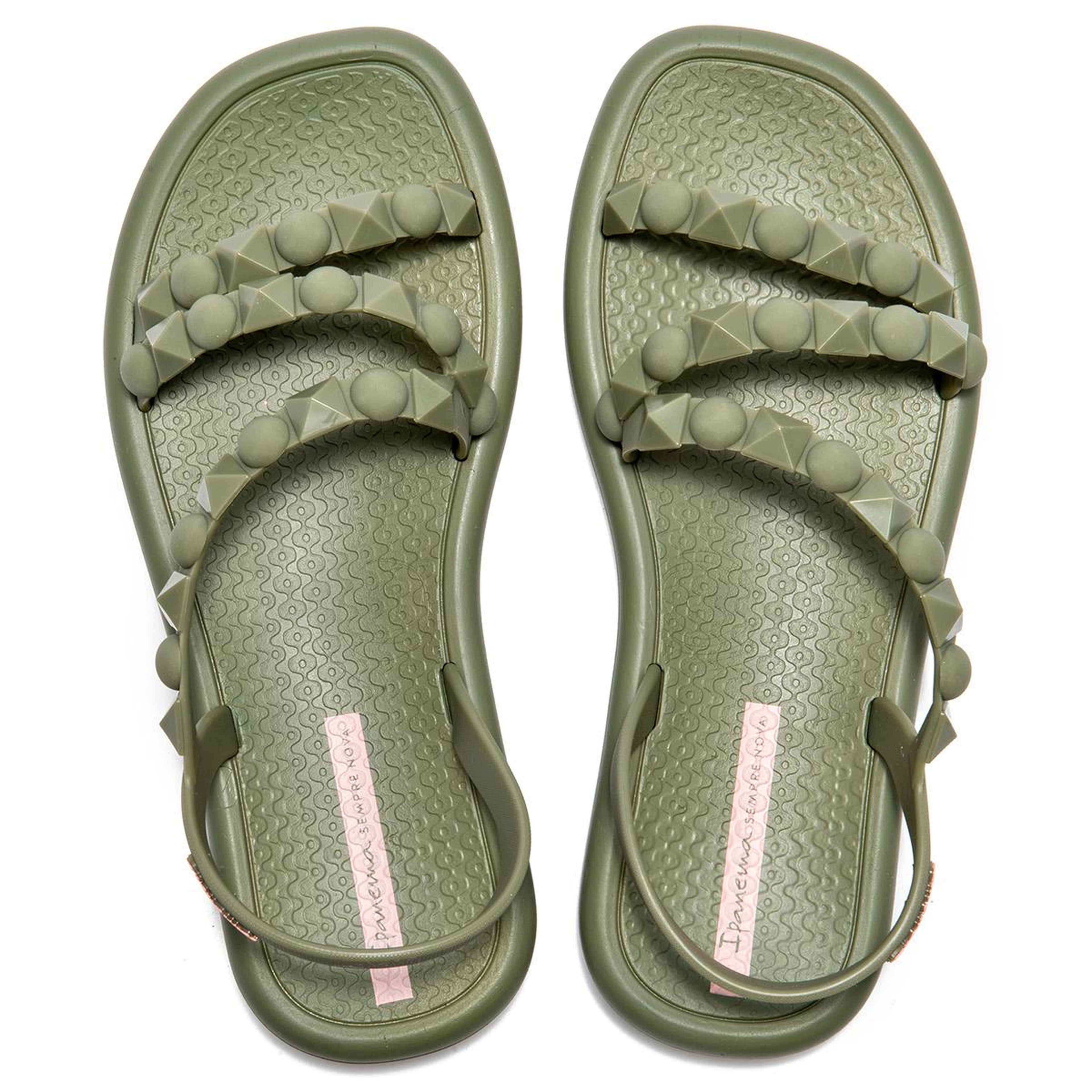 Meu Sol Flatform Kadın Sandalet Yeşil 35/42