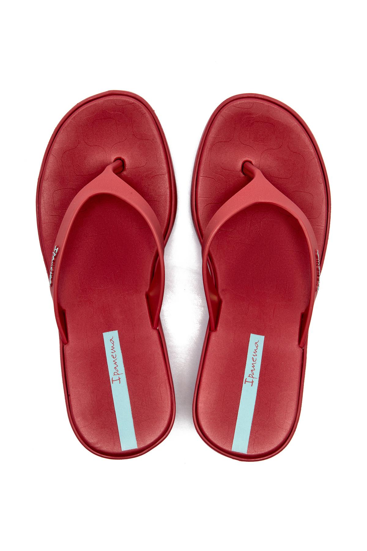 High Fashion Thong Topuklu Kadın Parmak Arası Terlik Pudra 35/40