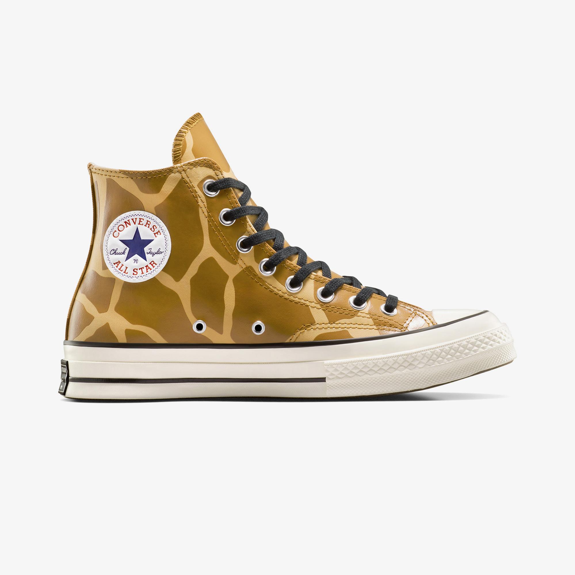 Converse Chuck 70 Giraffe Print Unisex Kahverengi Sneaker