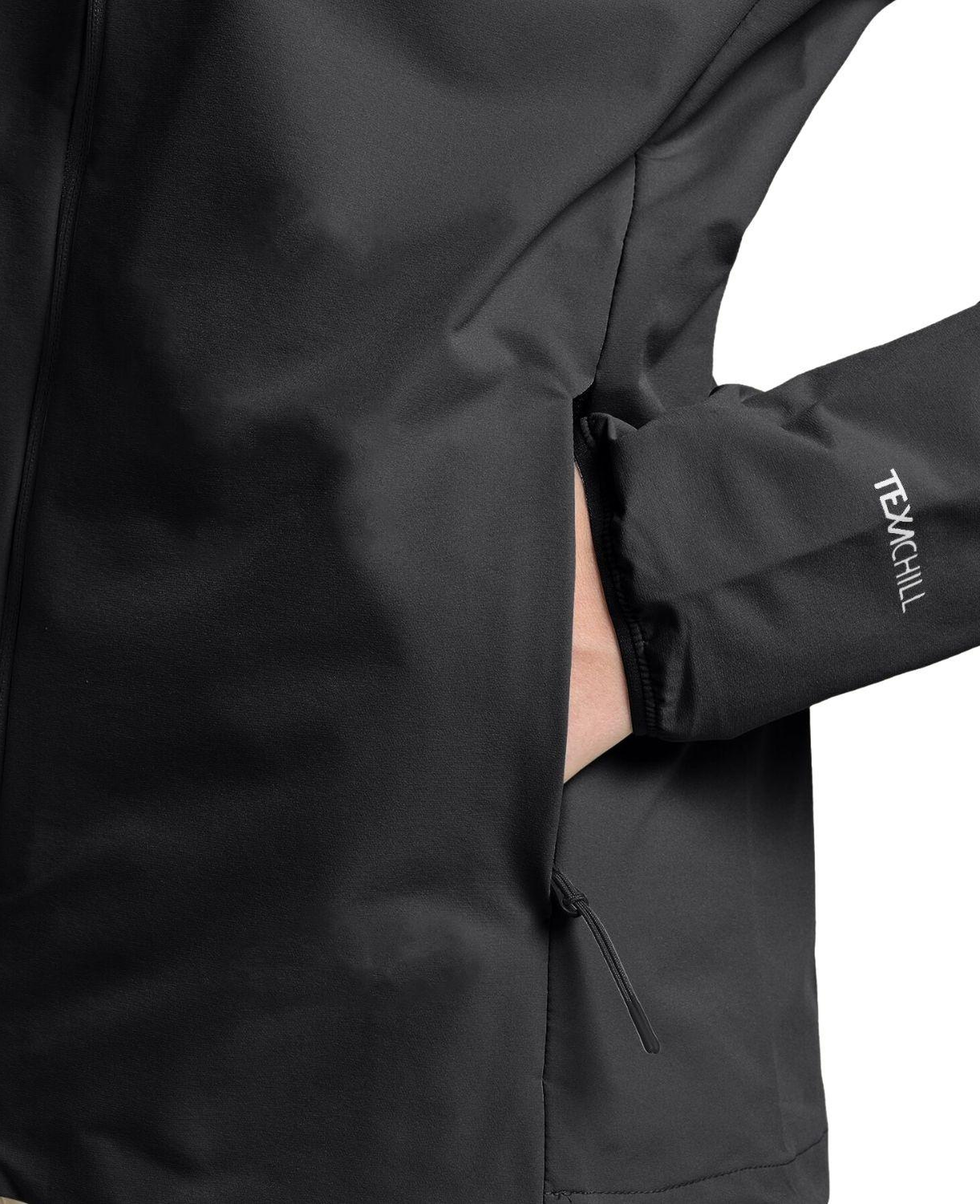 Jack Wolfskin Prelight Stride Kadın Siyah Outdoor Ceketi