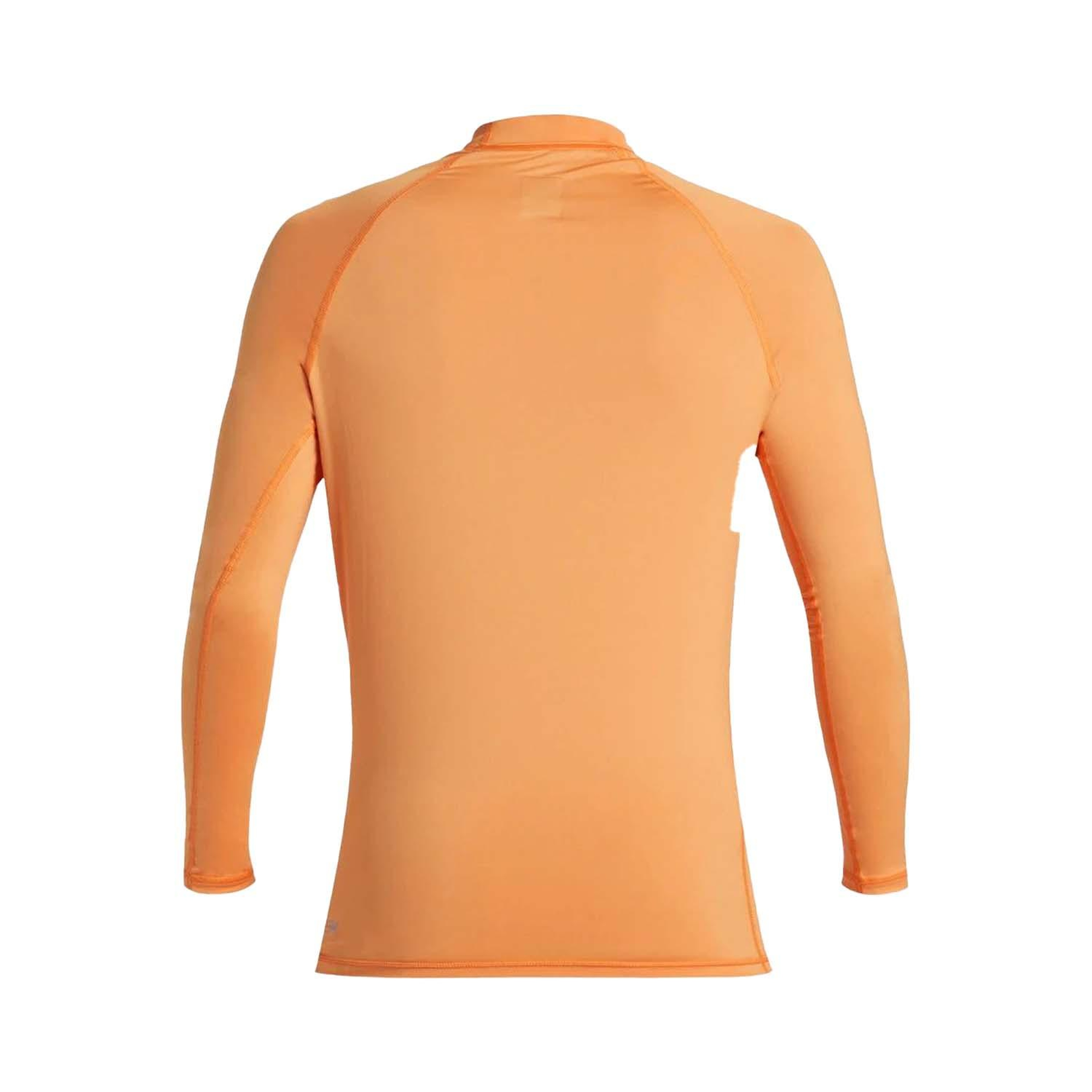 Quiksilver Everyday Upf50 Ls Erkek Turuncu Likra