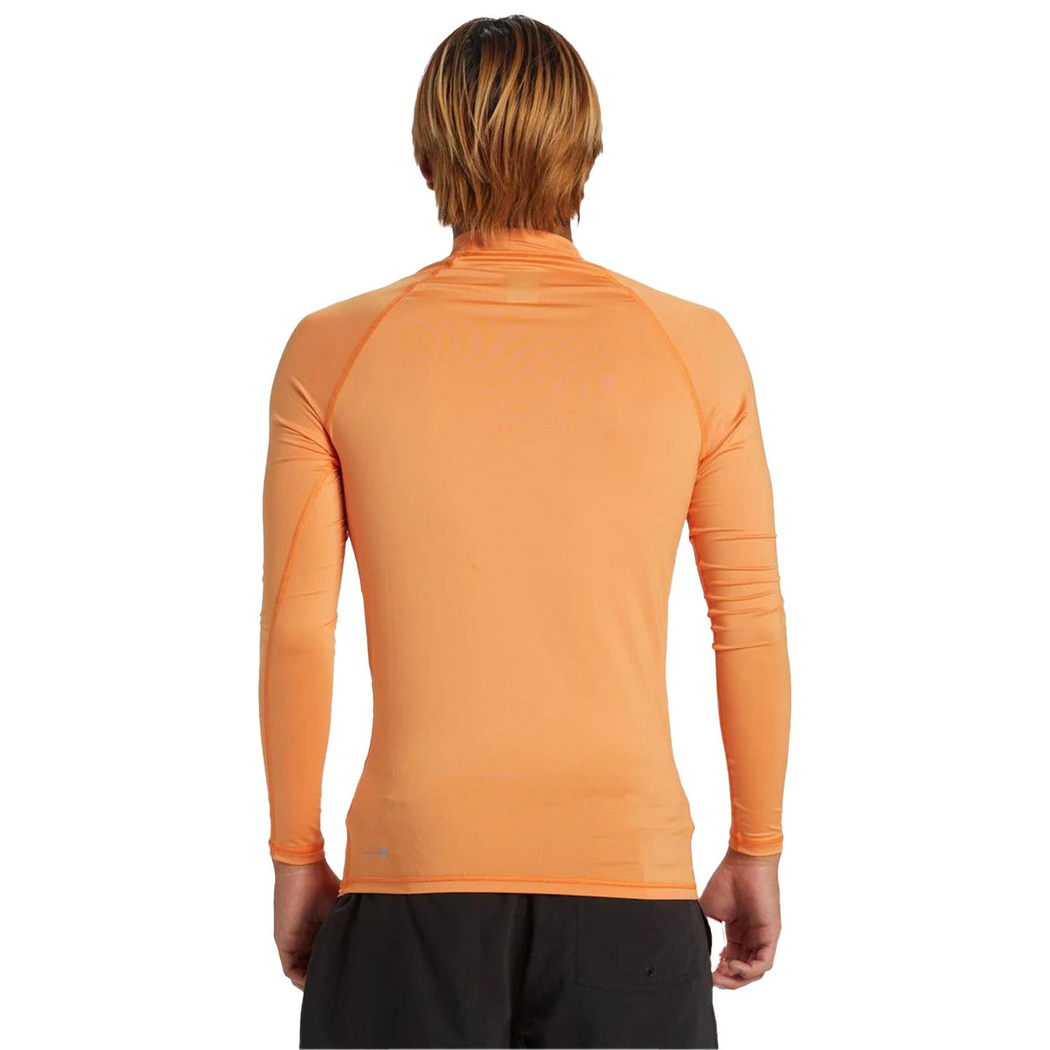 Quiksilver Everyday Upf50 Ls Erkek Turuncu Likra