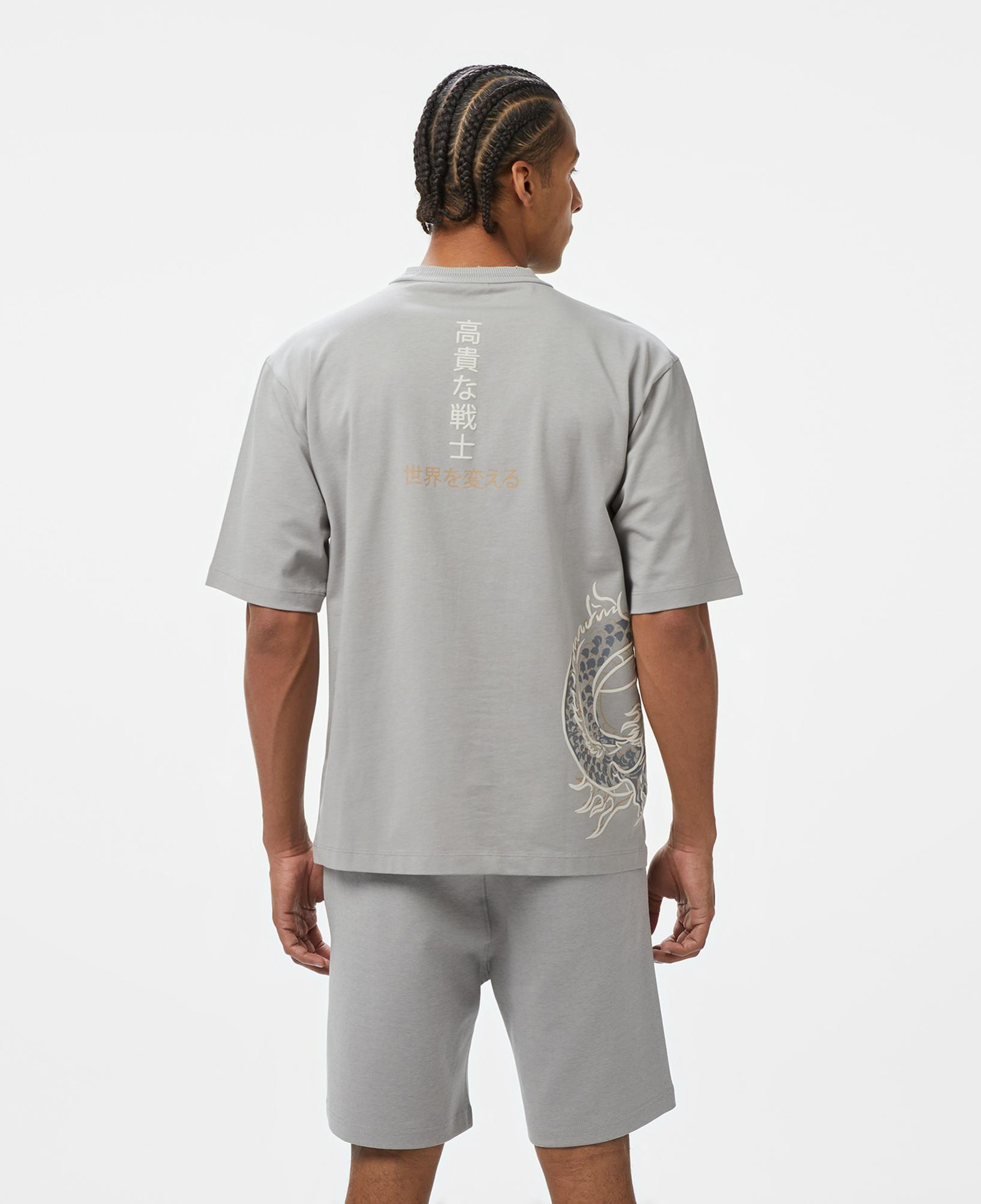 UNITED4 Classic Erkek Gri T-Shirt