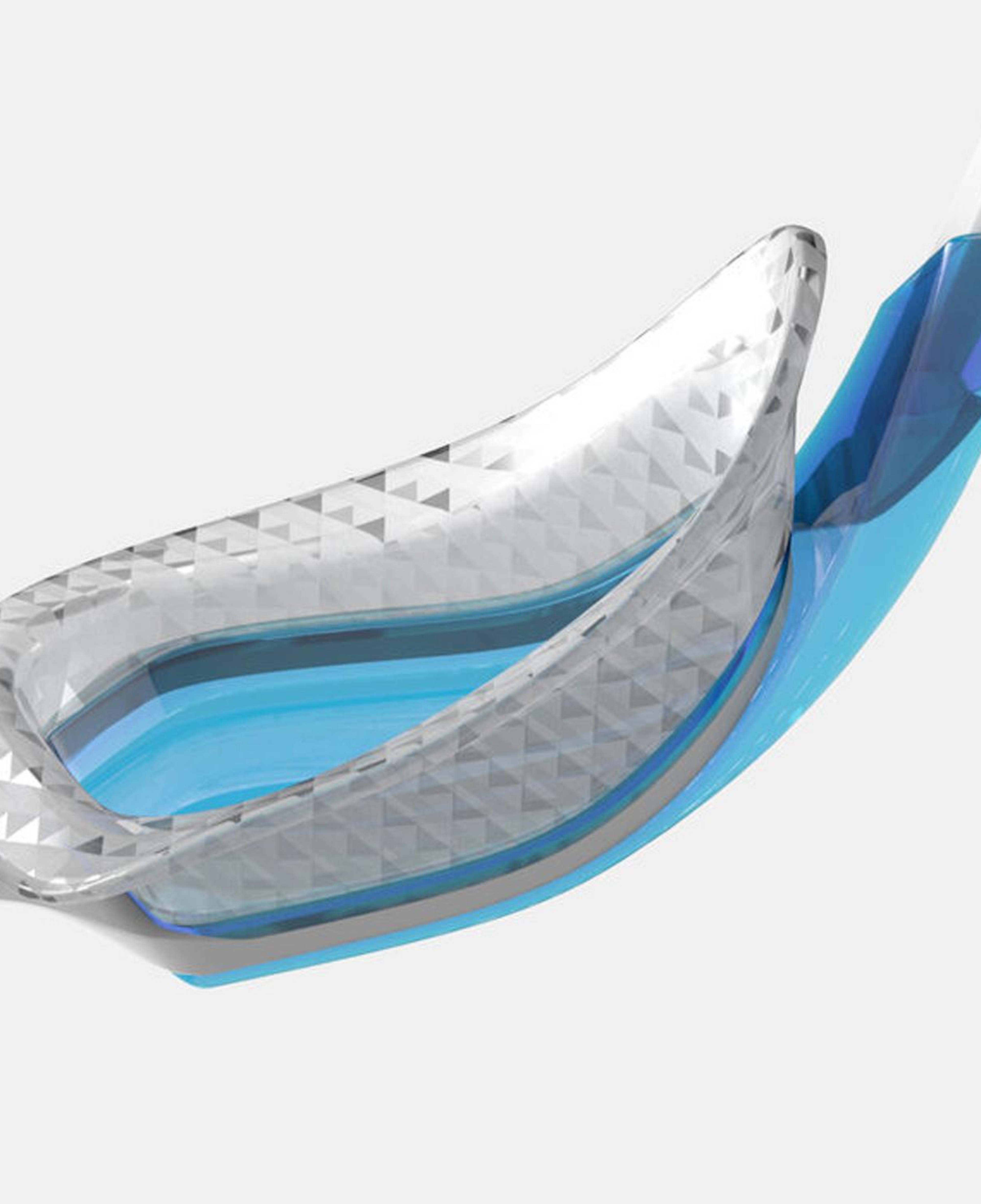 Speedo Aquapulse Pro Gog Au Wht/blu Unisex Yüzücü Gözlüğü