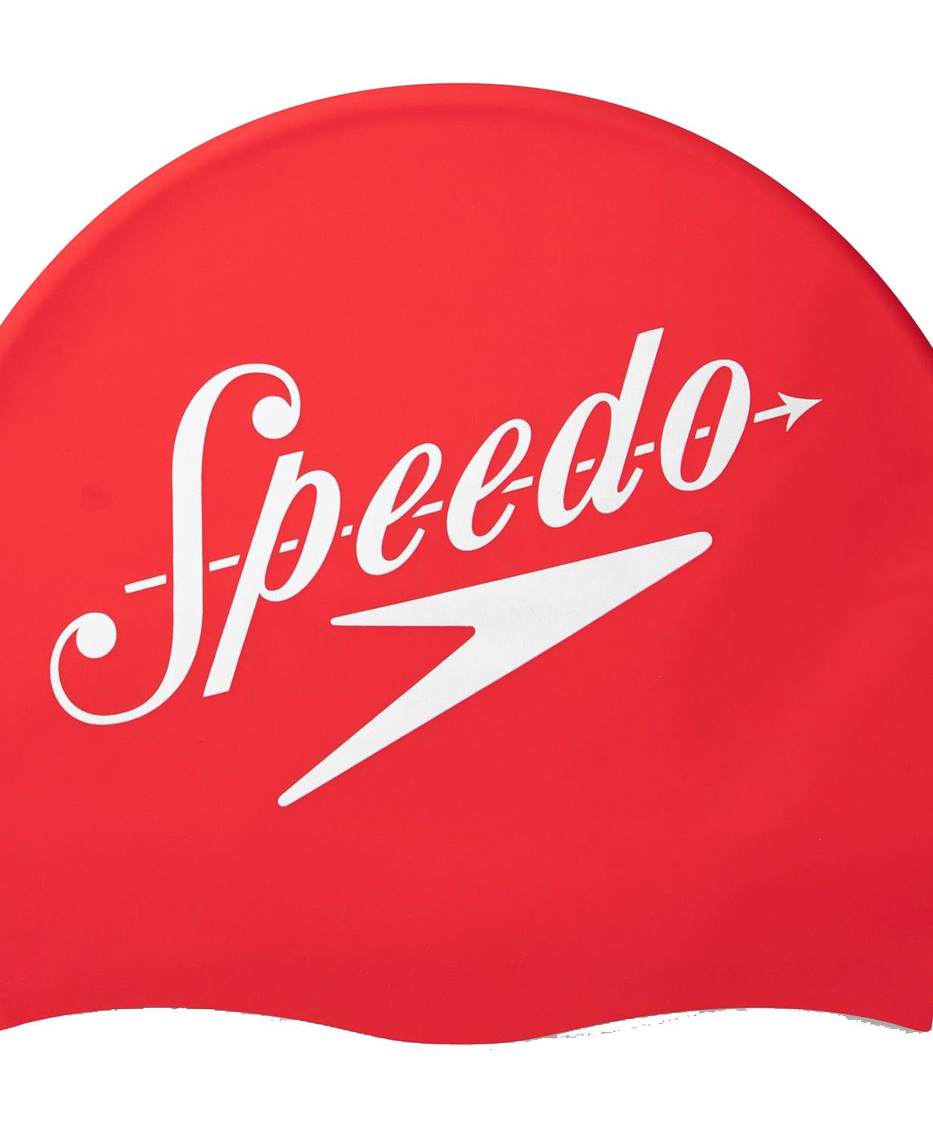 SPEEDO SLOGAN PRT CAP AU RED/WHITE