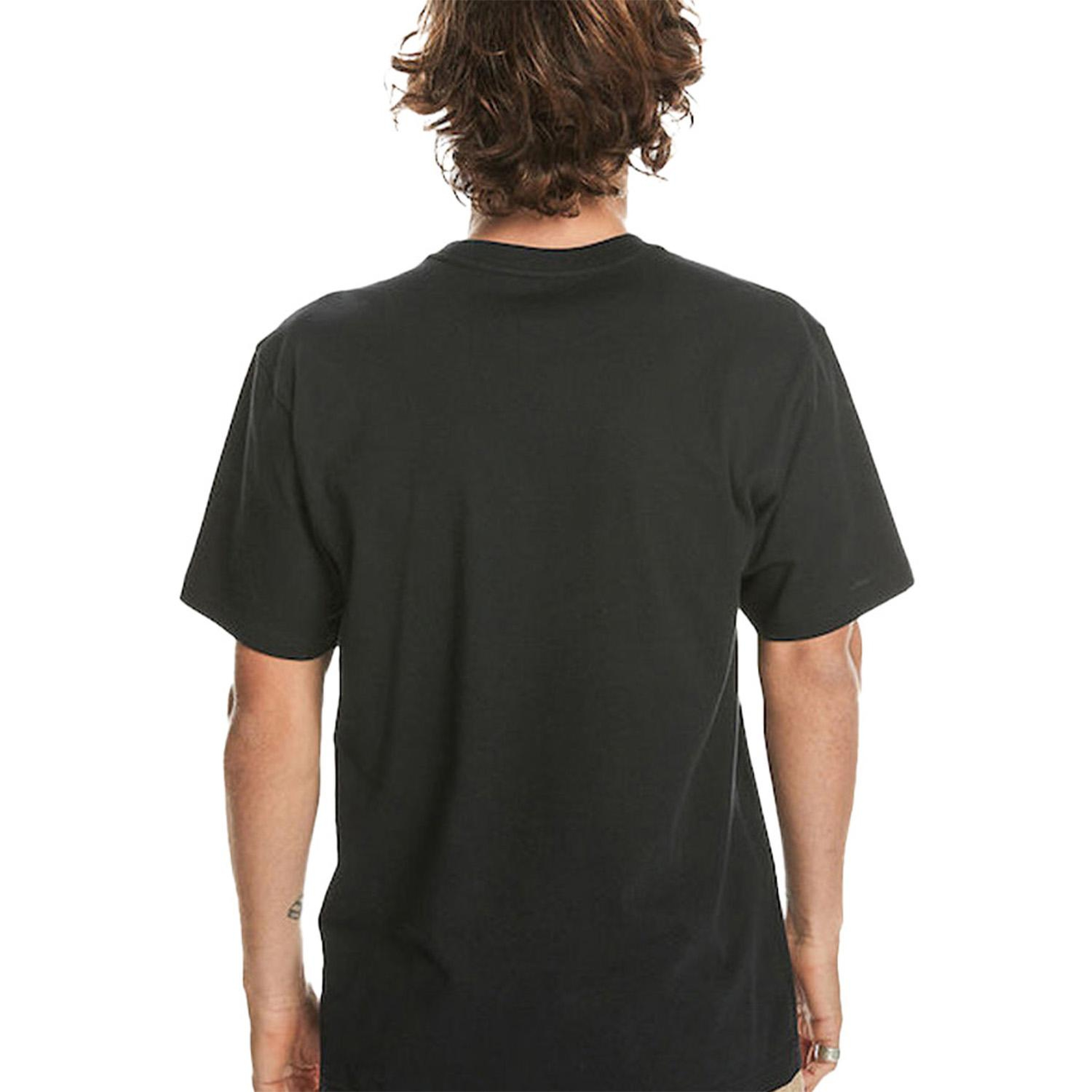 Quiksilver Circle Up Erkek Siyah Tişört