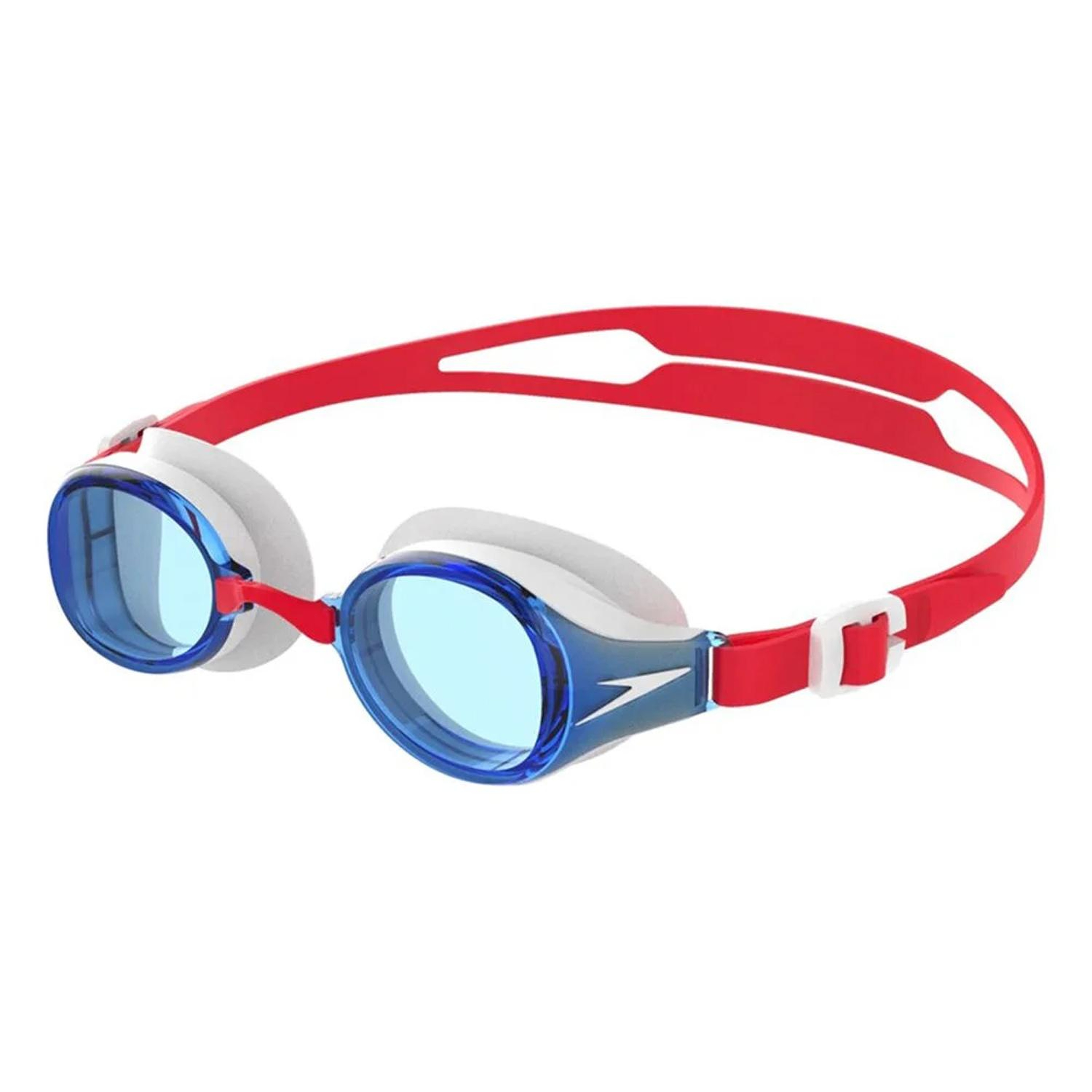 SPEEDO HYDROPURE GOG JU RED/BLUE