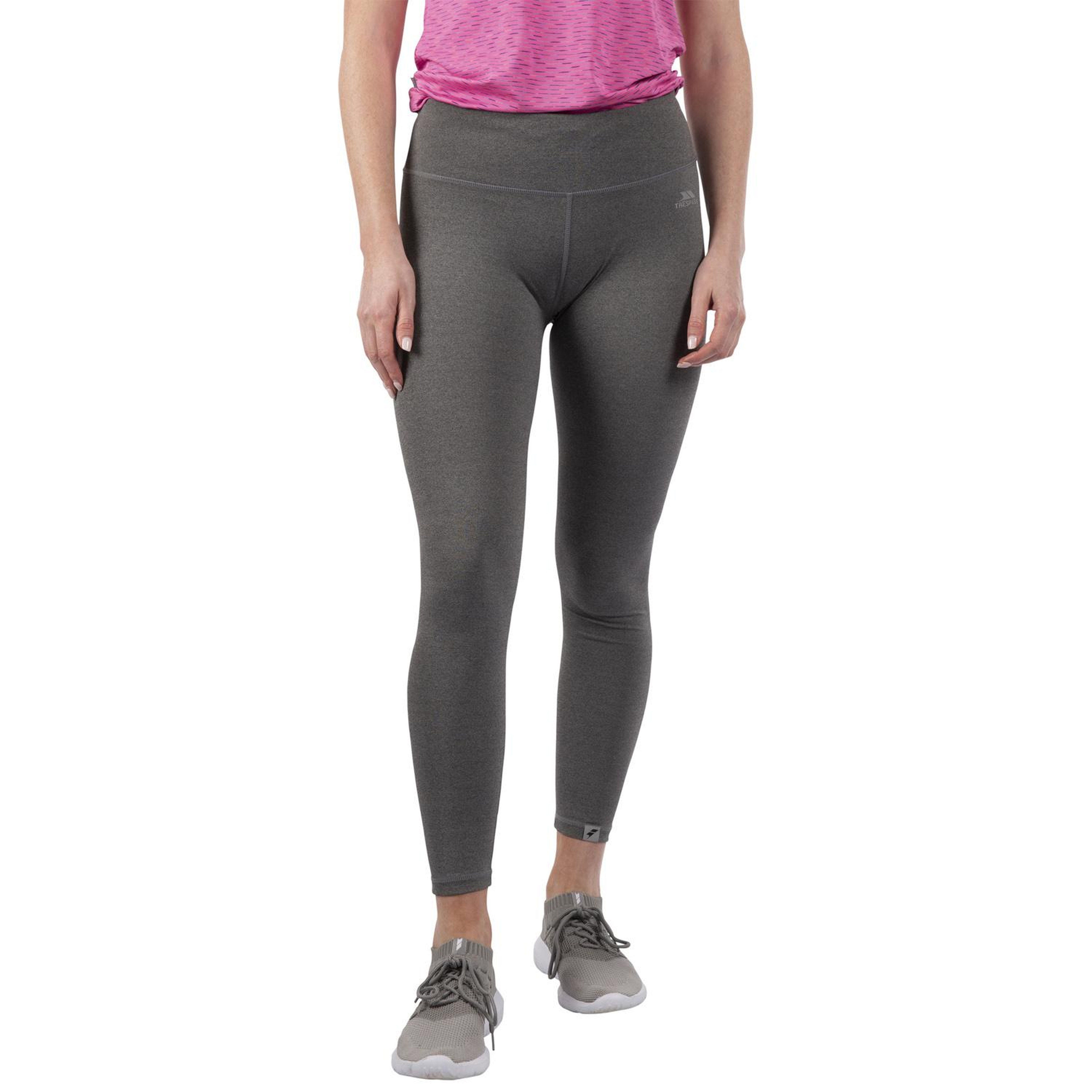 Trespass Vivien Marl - Active Leggings Kadın Gri Tayt