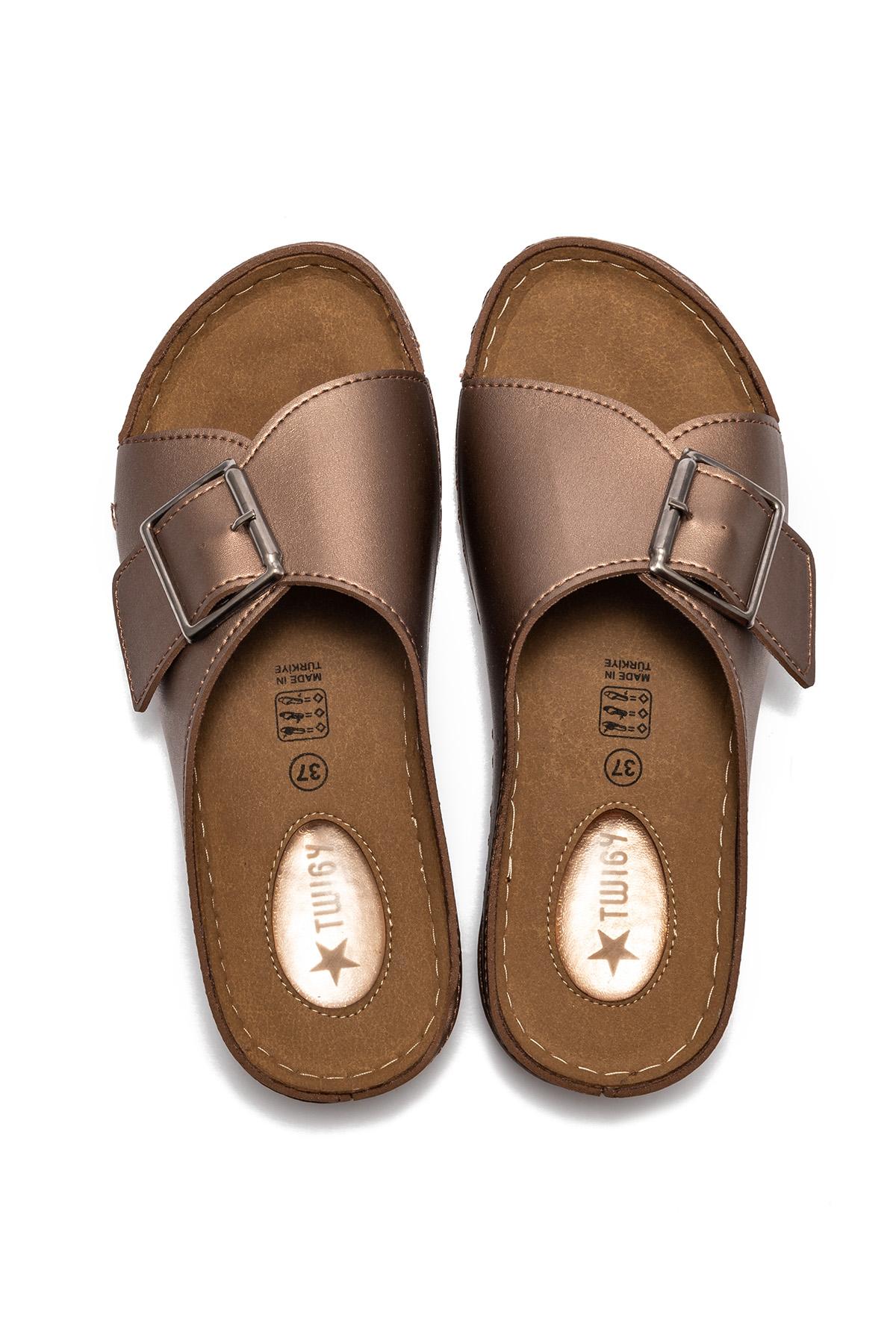 Soti Kadın Terlik Bronz 36/40