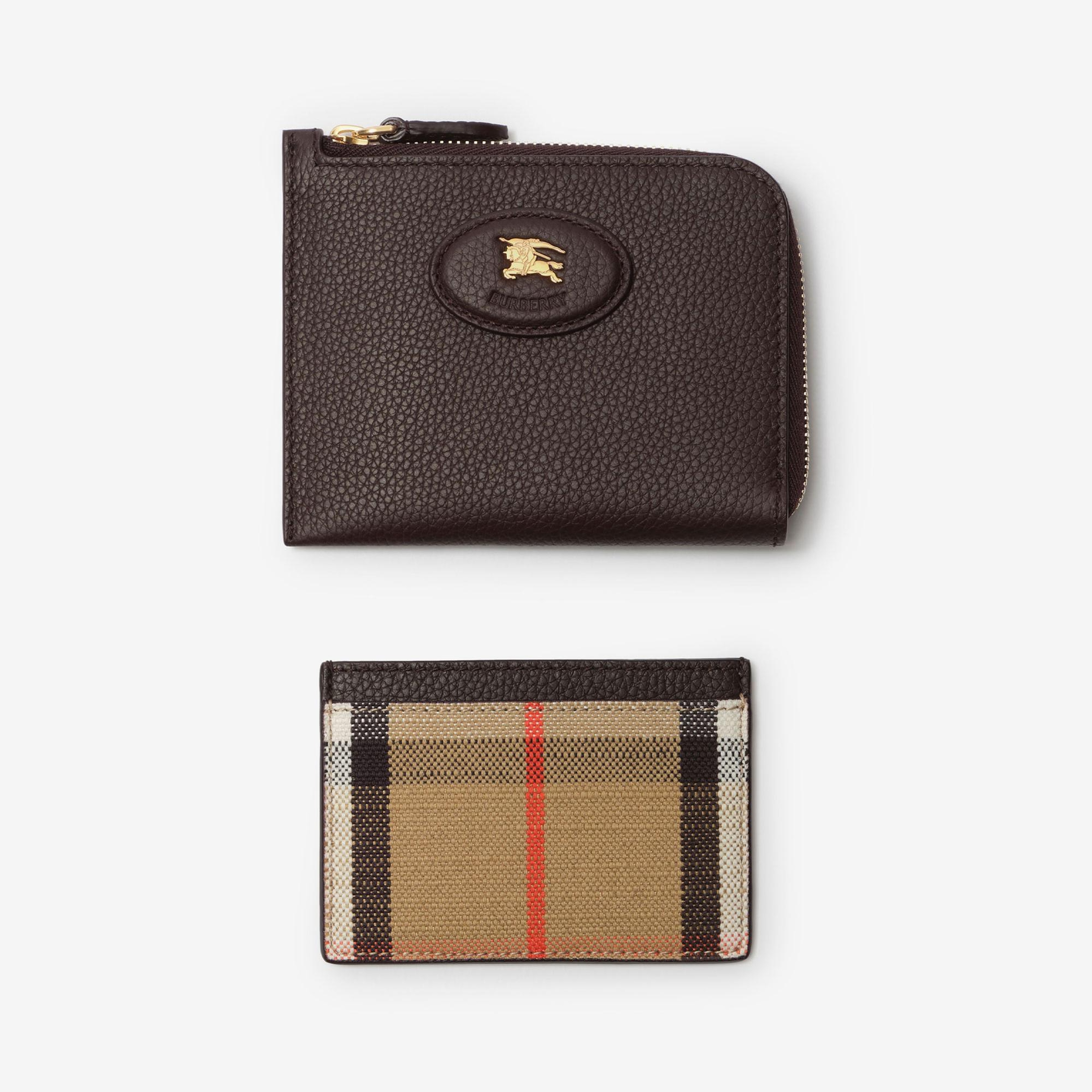 Burberry Bloomsbury Zip Kadın Kahverengi Kartlık