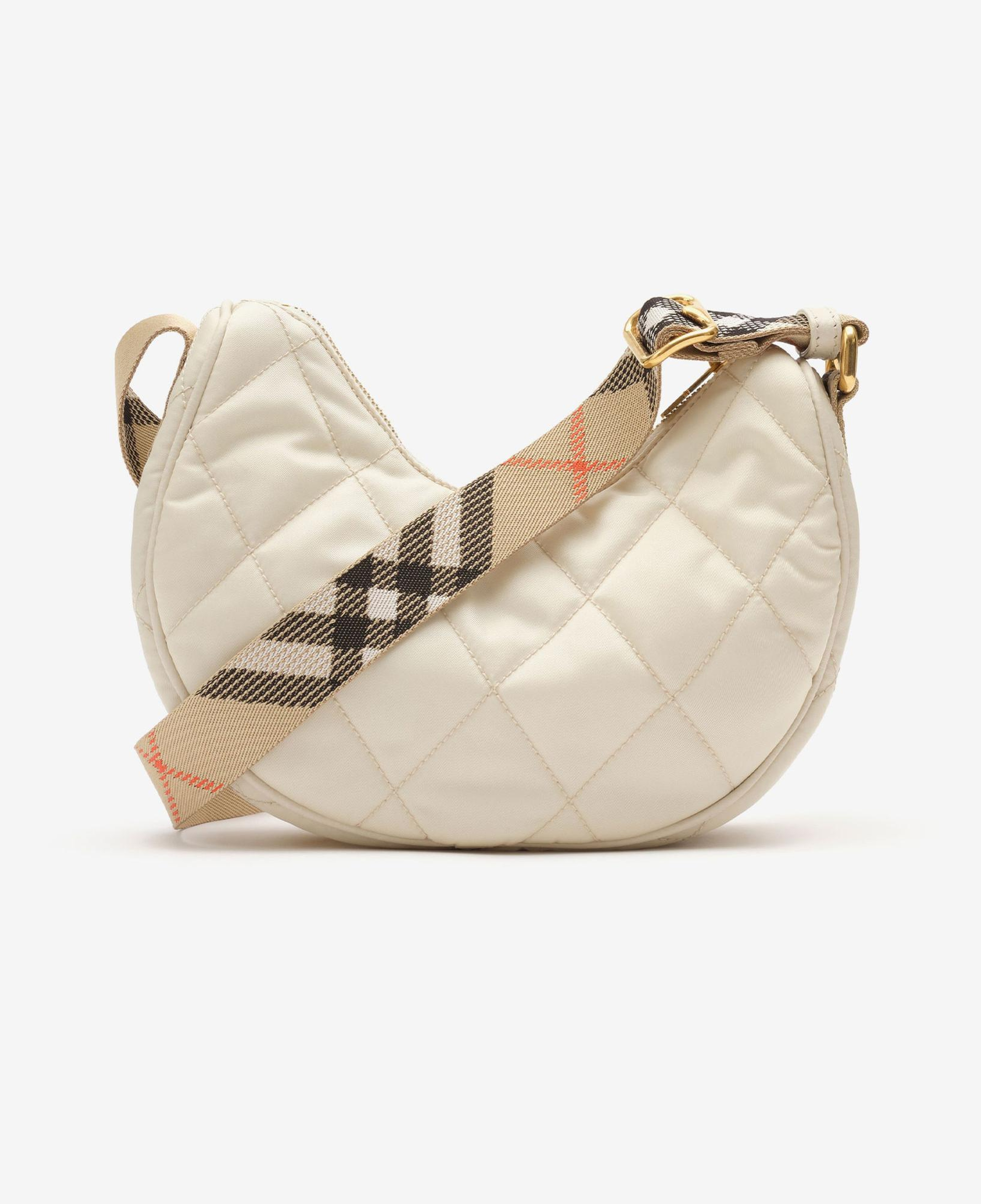 Burberry Horseshoe Kadın Krem El Çantası