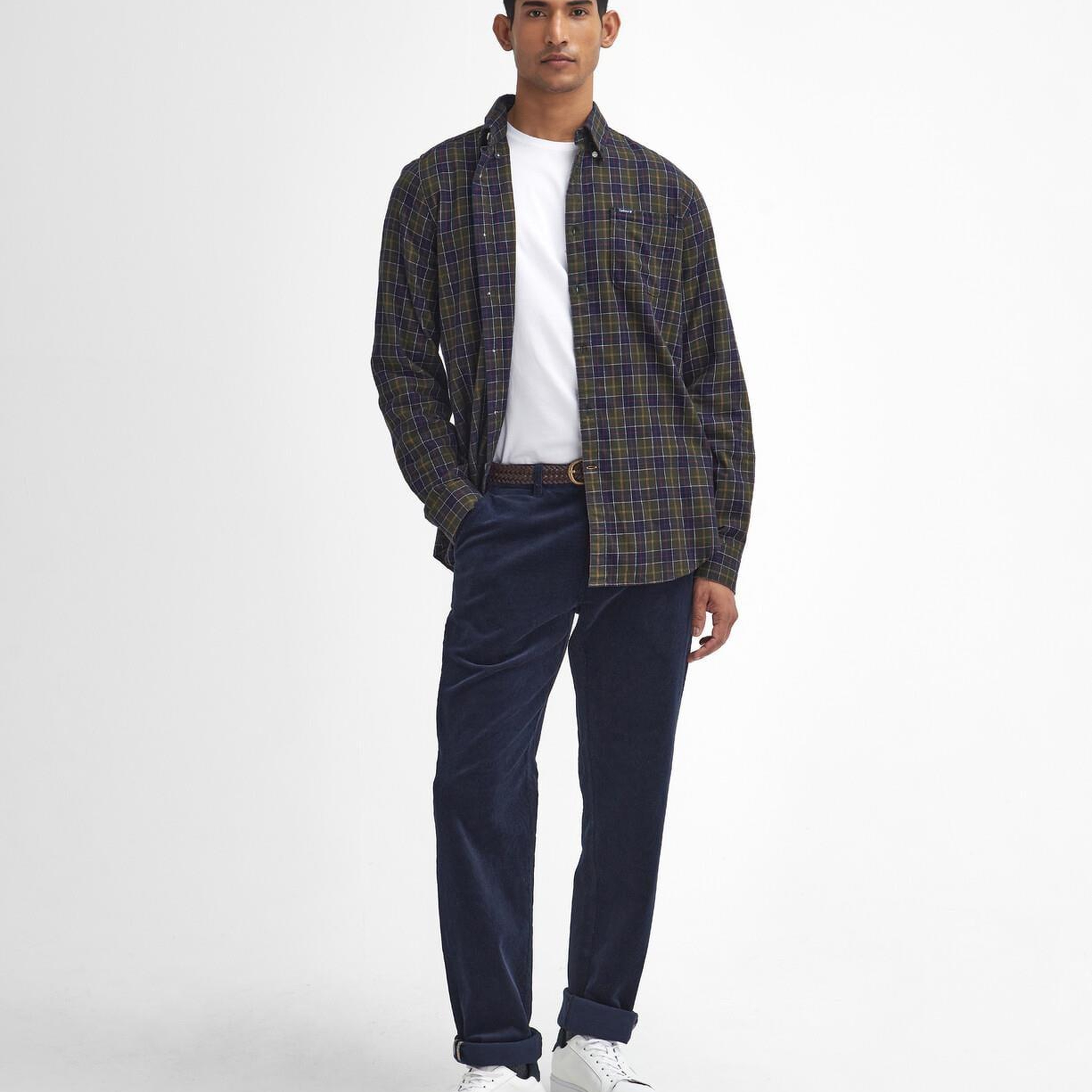 Barbour Stretch Cord Dar Kesim Pantolon