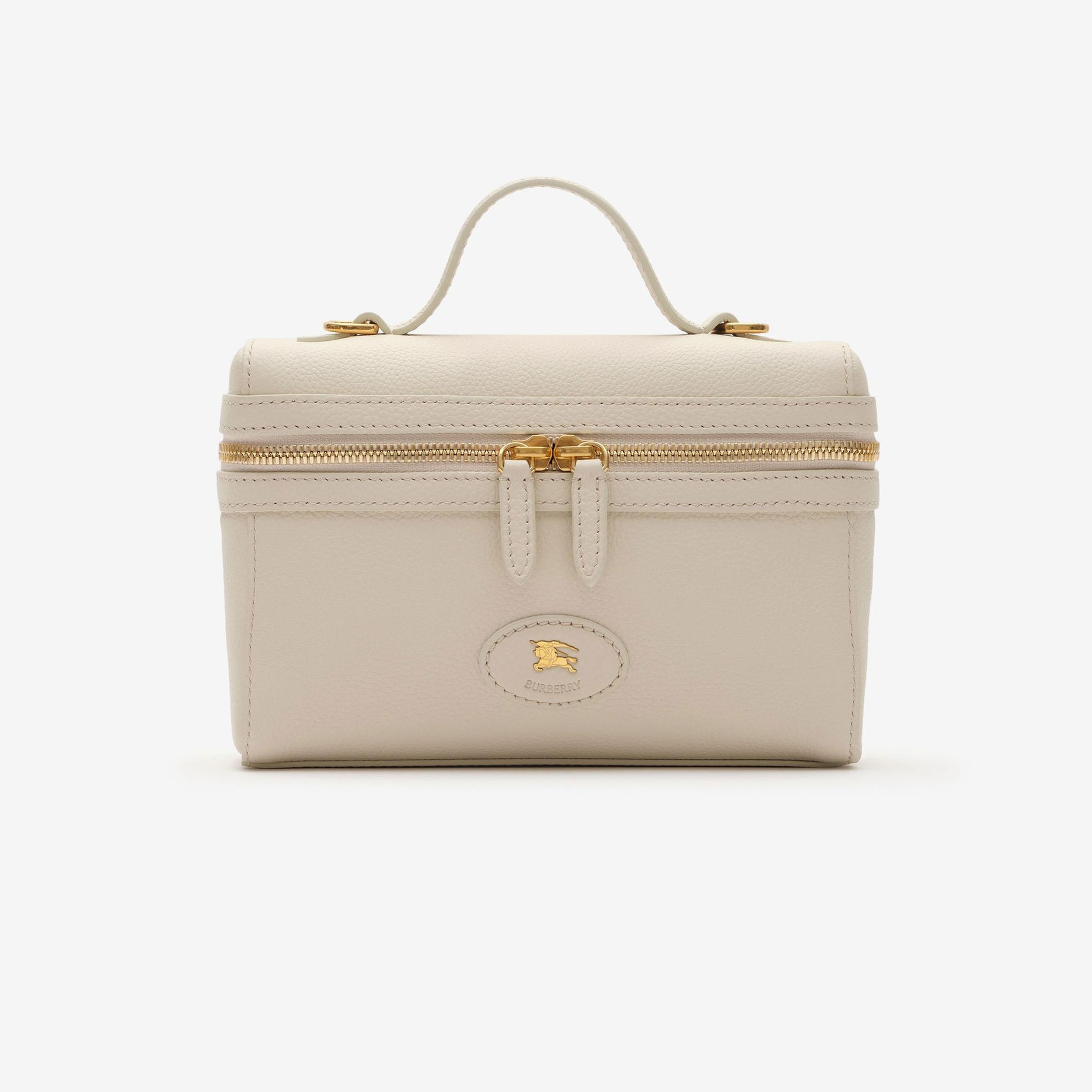 Burberry Bloomsbury Vanity Kadın Bej El Çantası