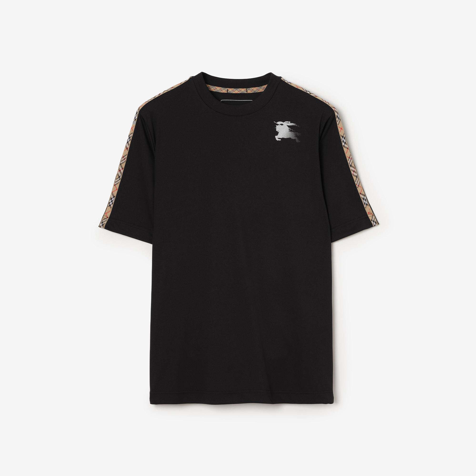 Burberry Erkek Siyah T-Shirt