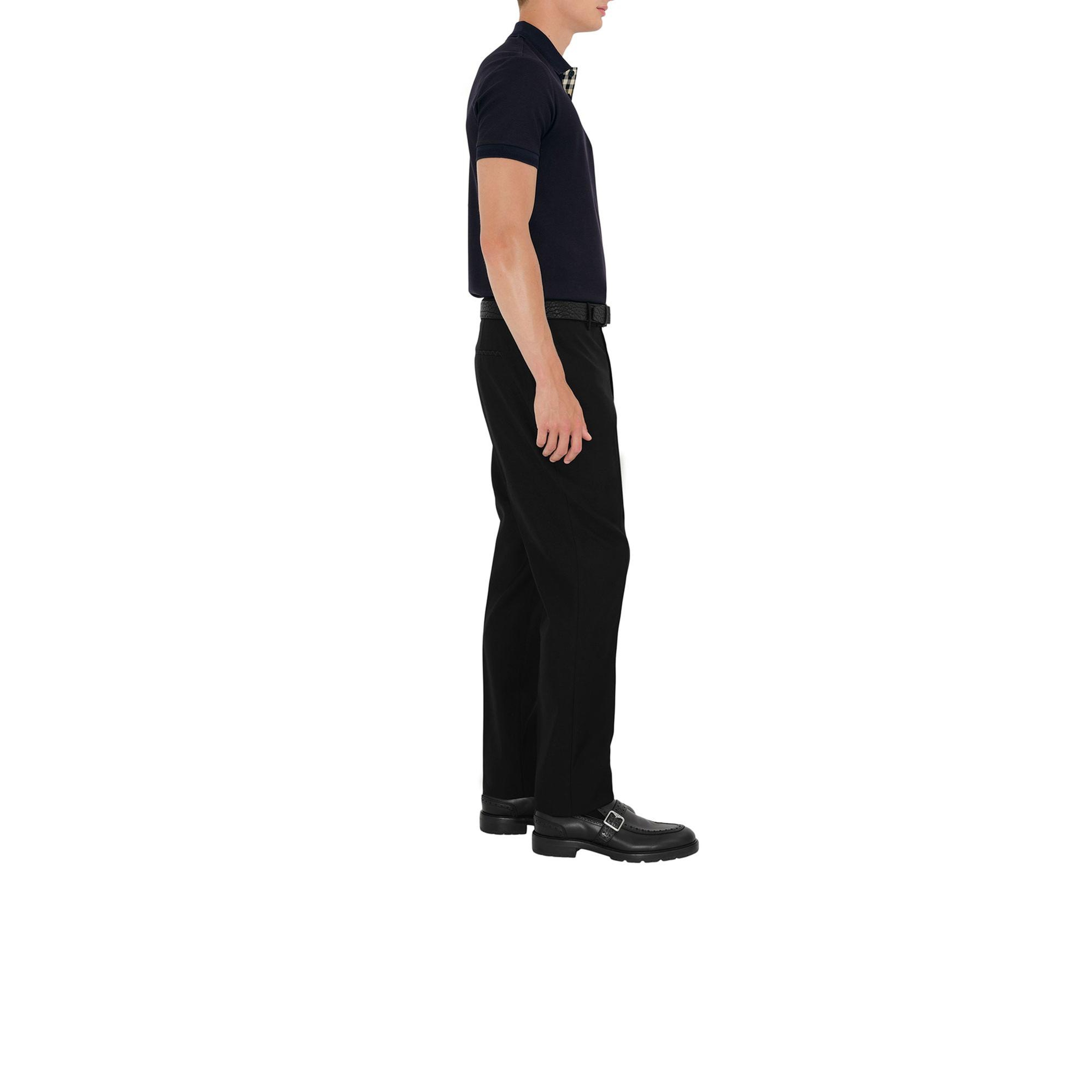 Burberry Cotton Erkek Lacivert Polo