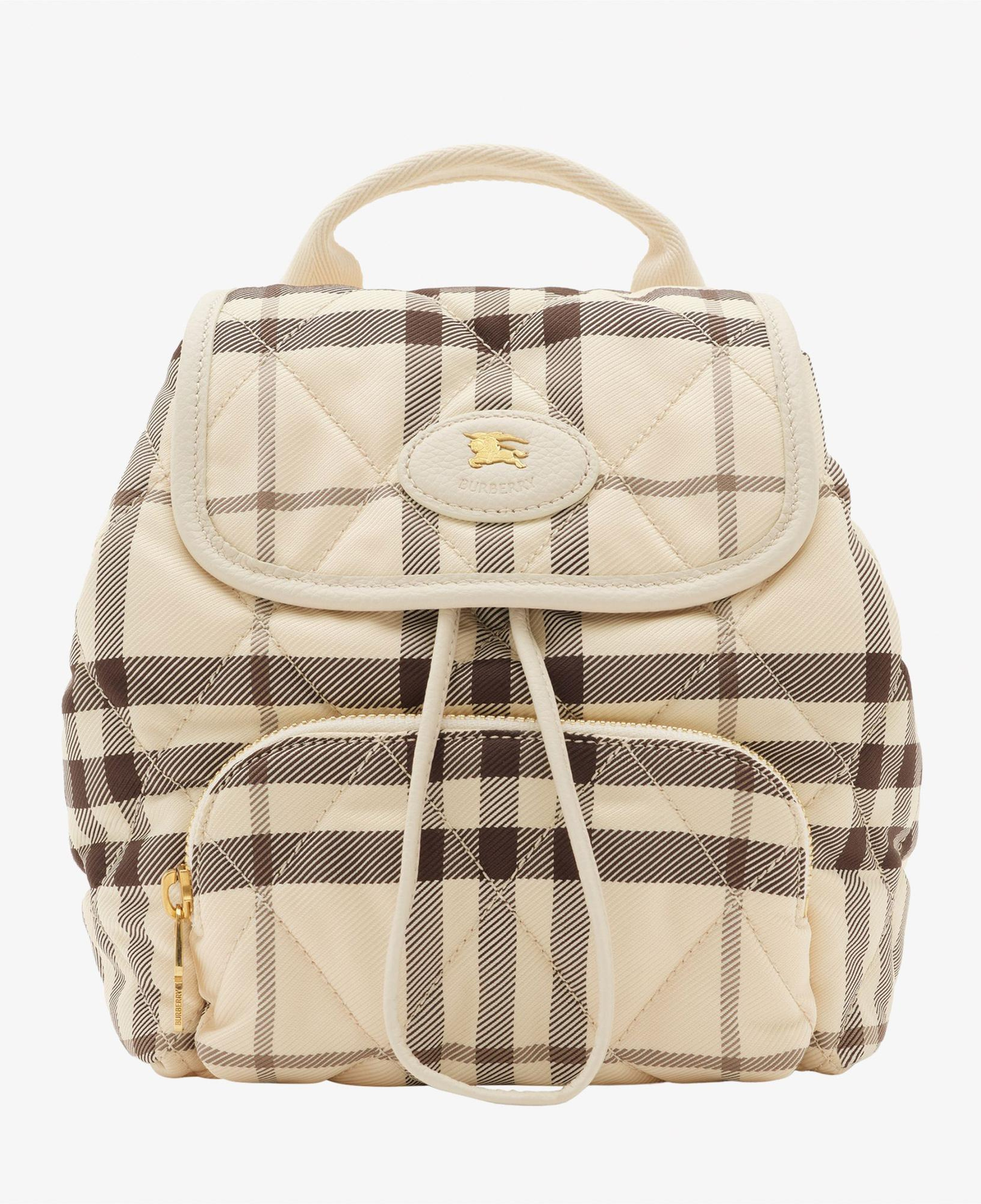 Burberry Mini Horseshoe Kadın Bej Sırt Çantası