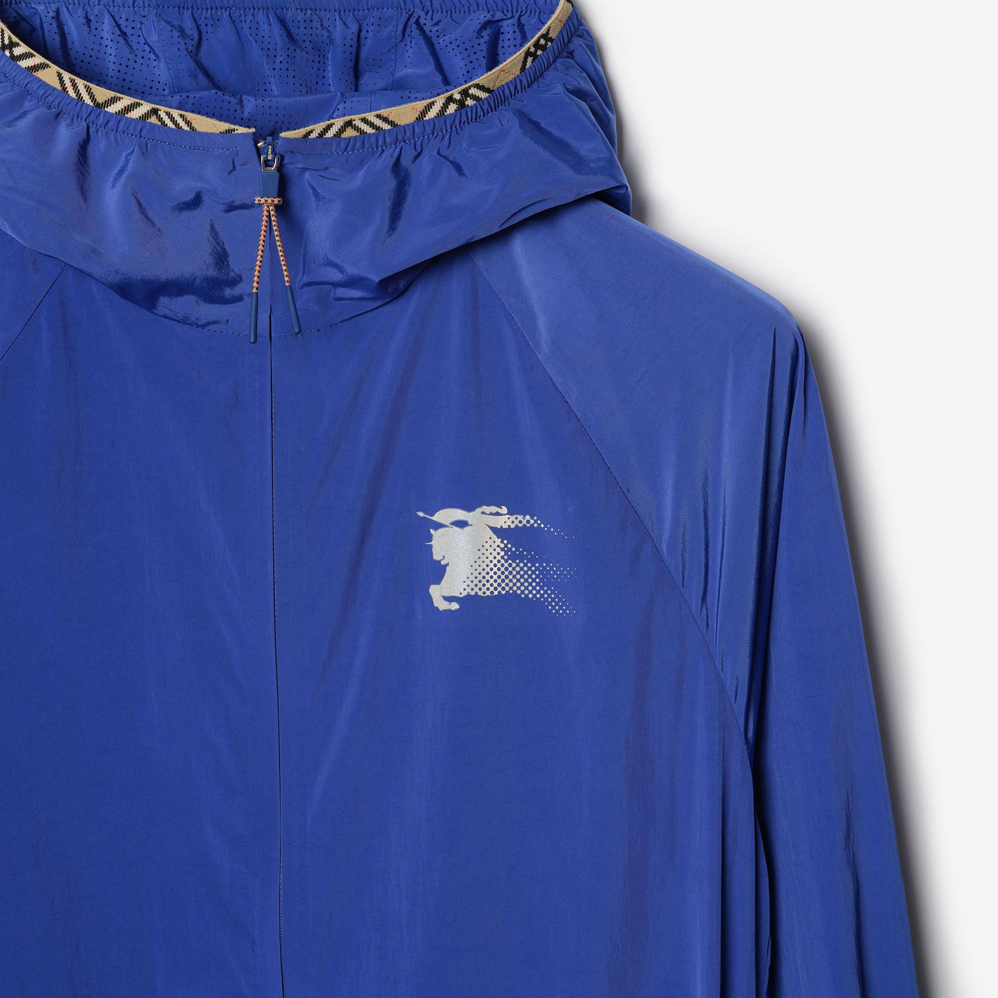 Burberry Nylon Hooded Erkek Lacivert Mont