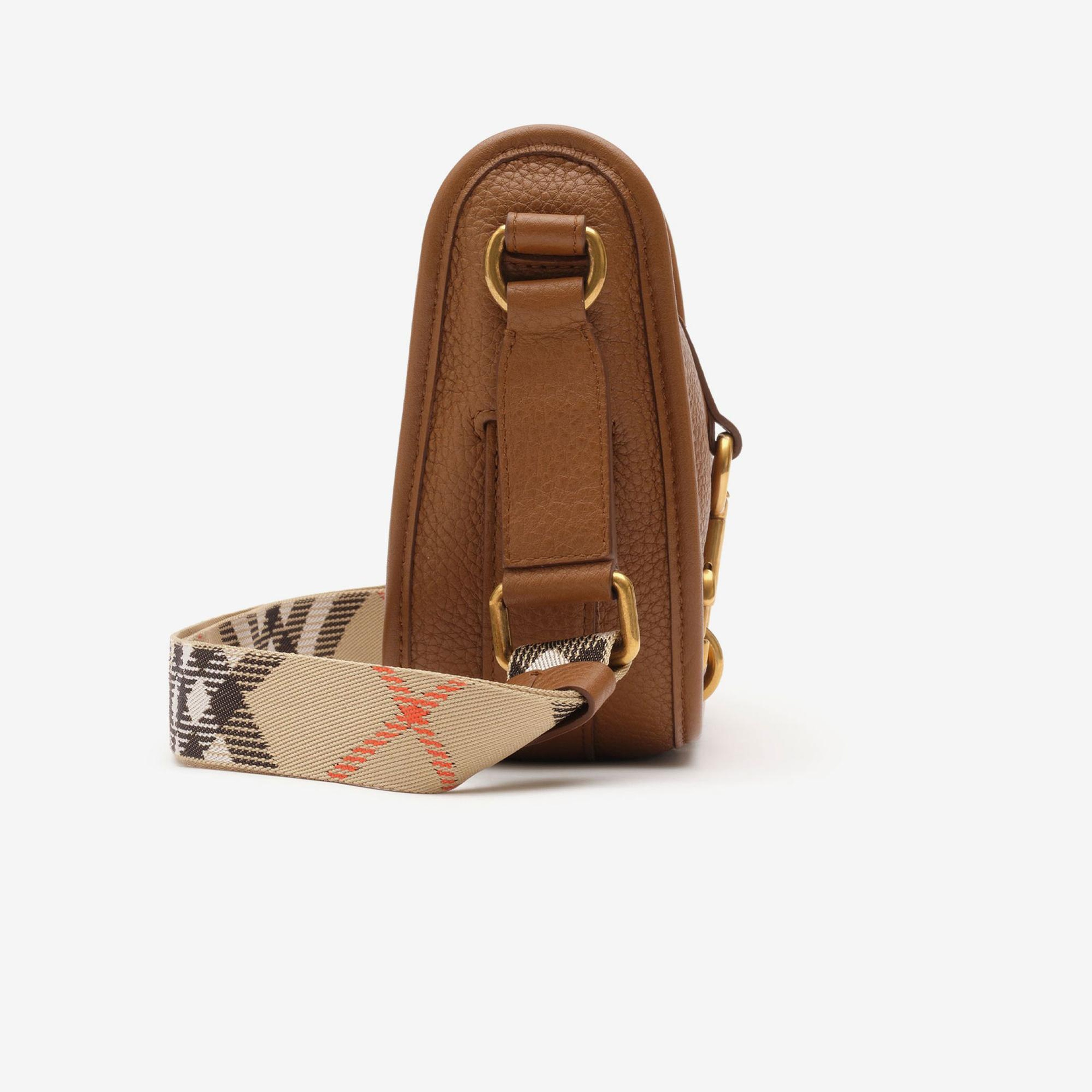 Burberry Mini B Clip Kadın Kahverengi El Çantası