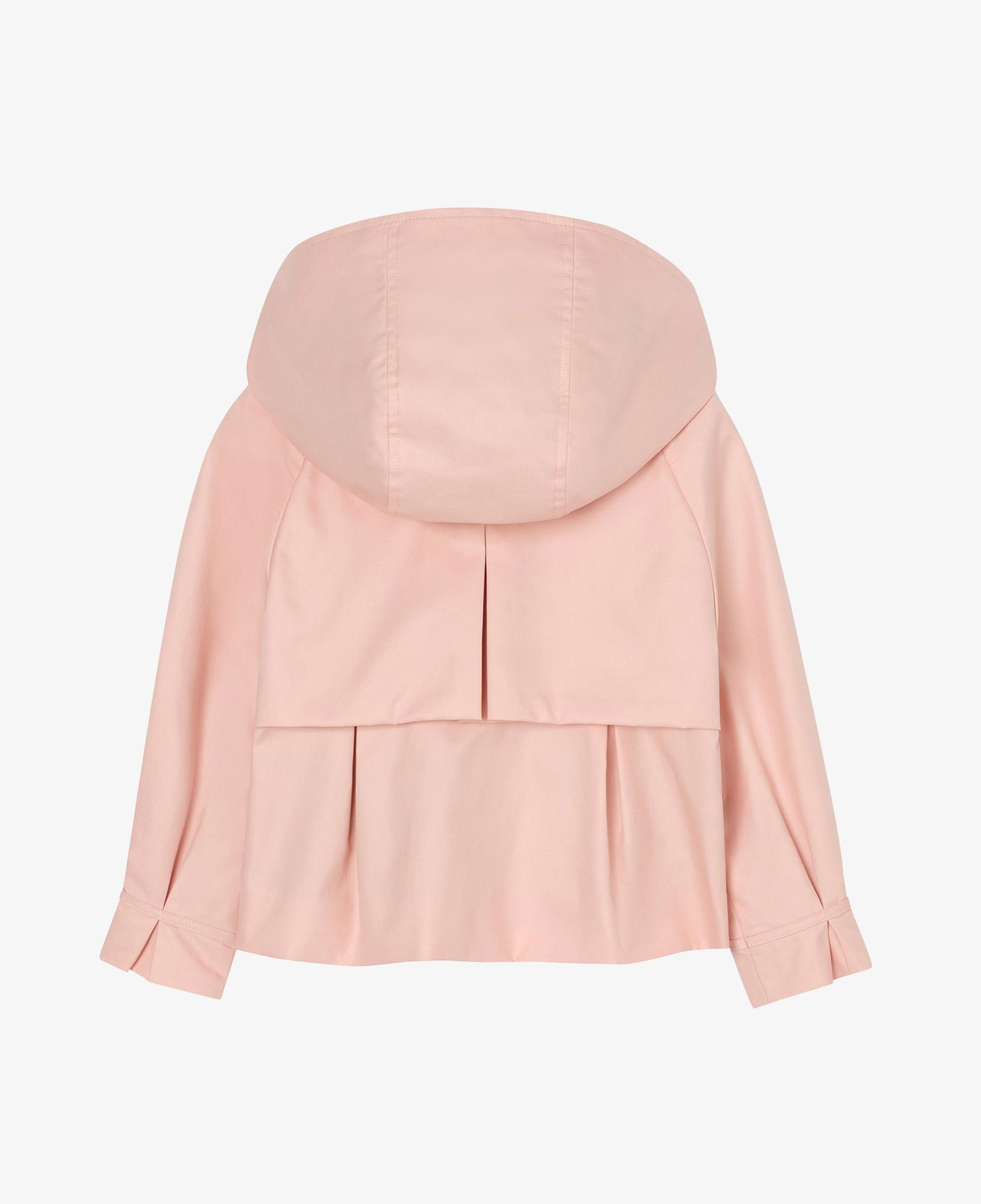 Burberry Cotton Hooded Çocuk Pembe Mont