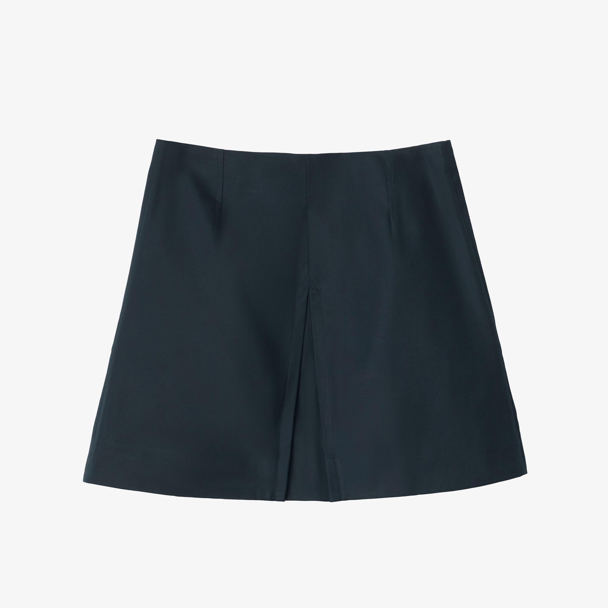 Burberry Cotton Trench Çocuk Lacivert Etek