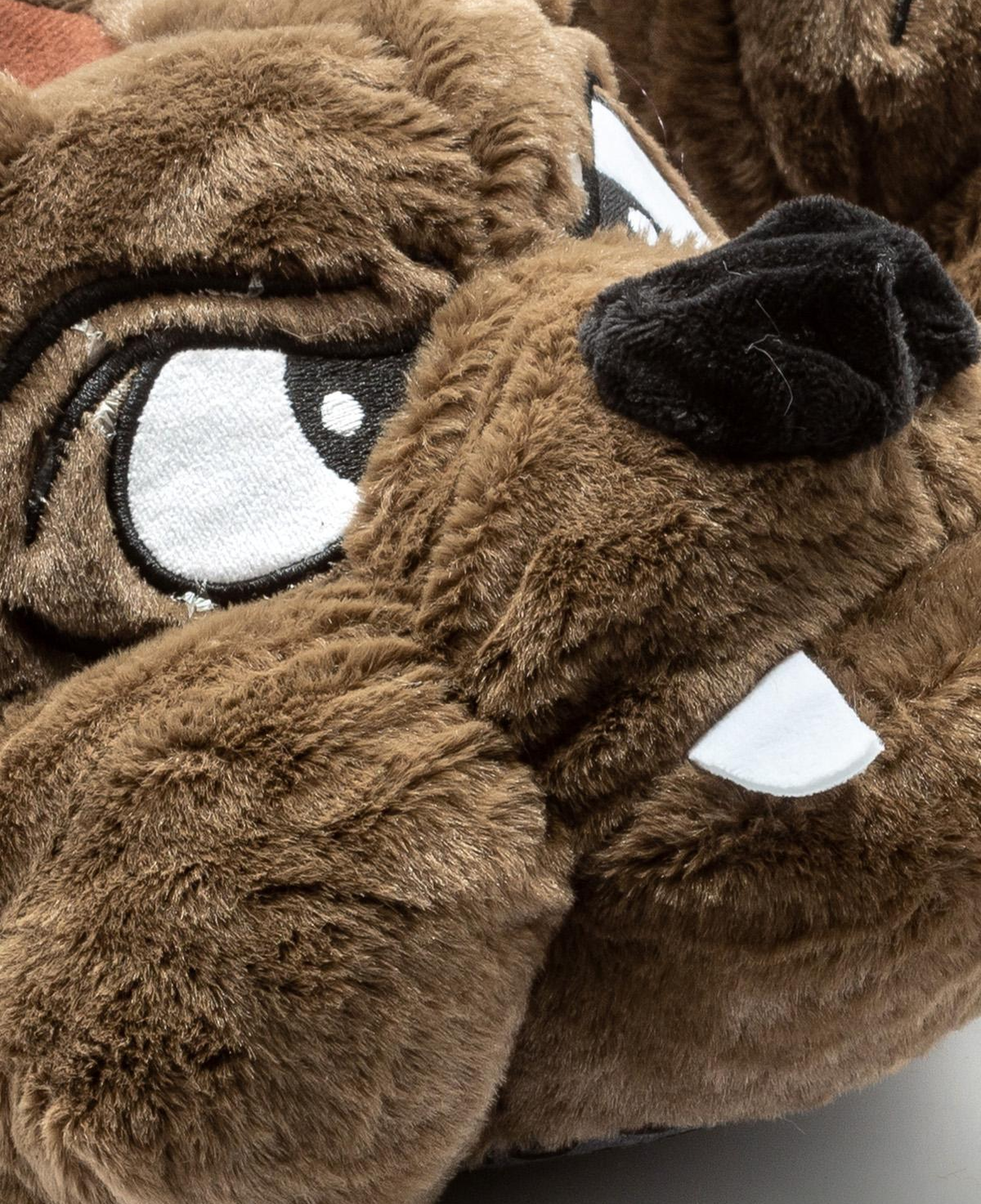 Cane Kadın, Garson Boy Hayvanlı Panduf Kahverengi 33/38