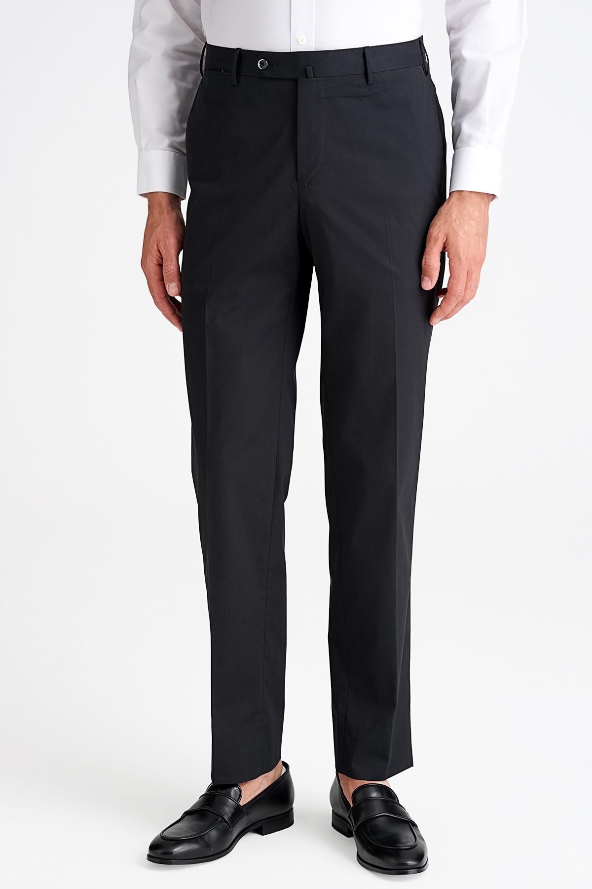 Erkek Siyah Chino Pantolon