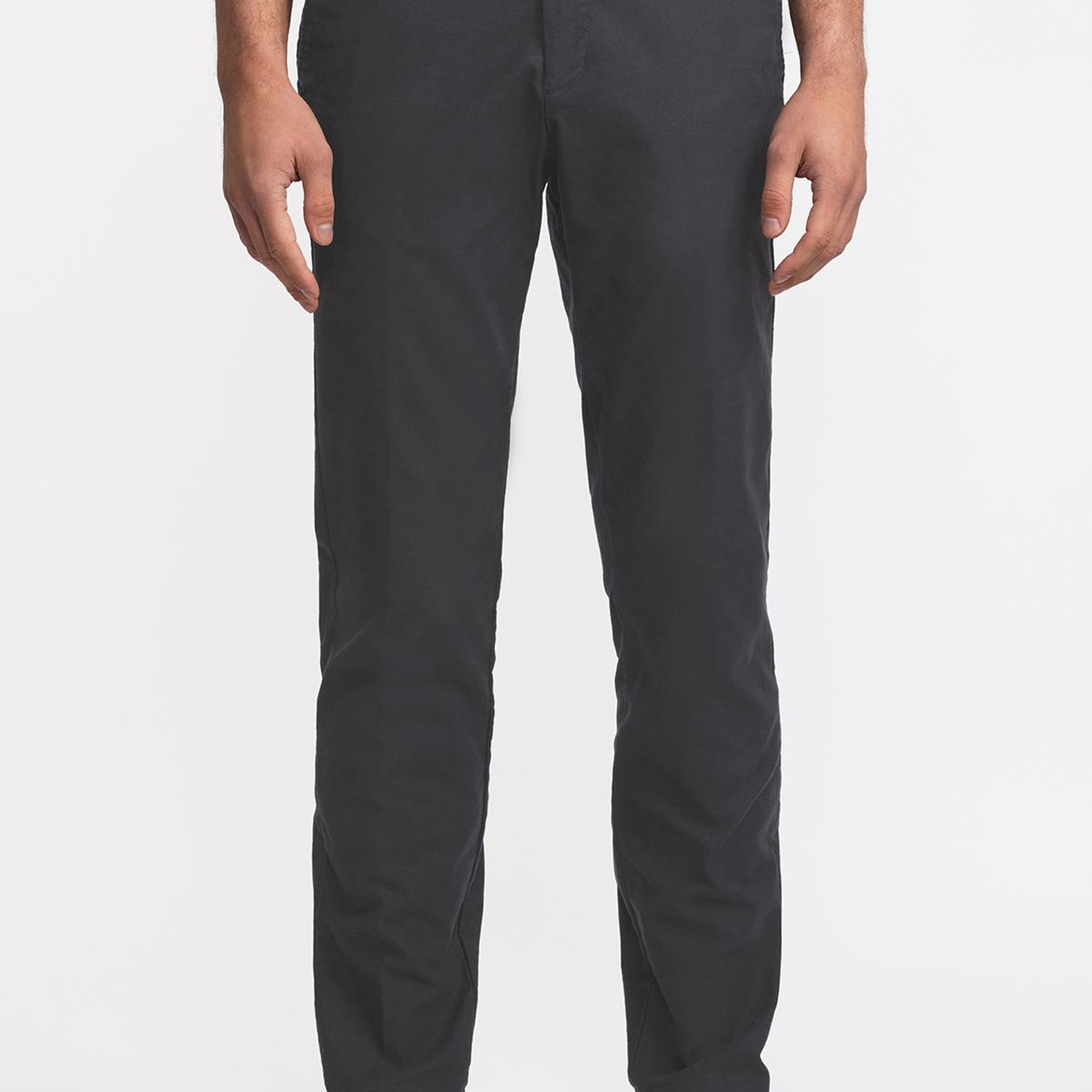 Erkek Gri Chino Pantolon