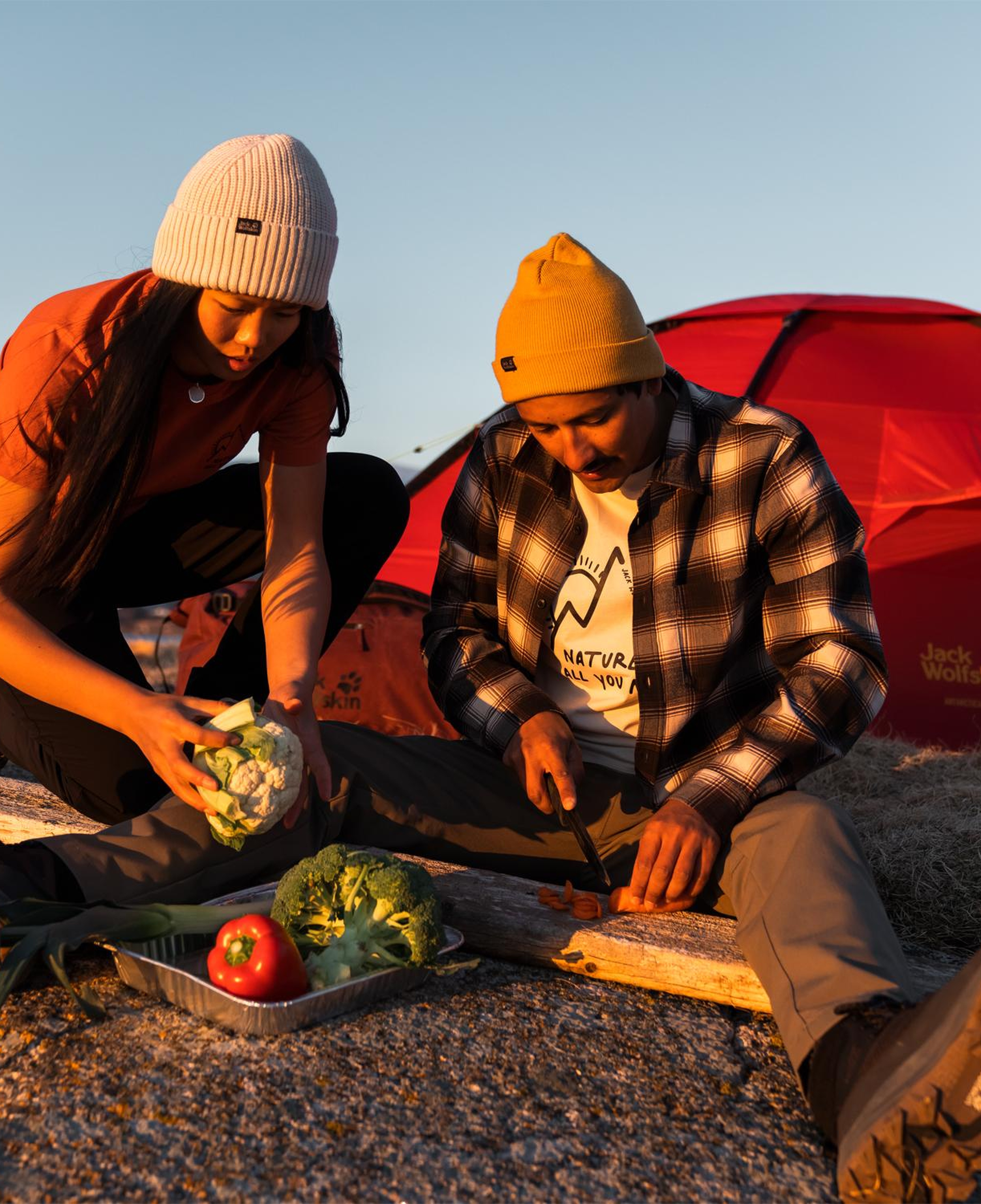 Jack Wolfskin Rib Hat Bere Turuncu