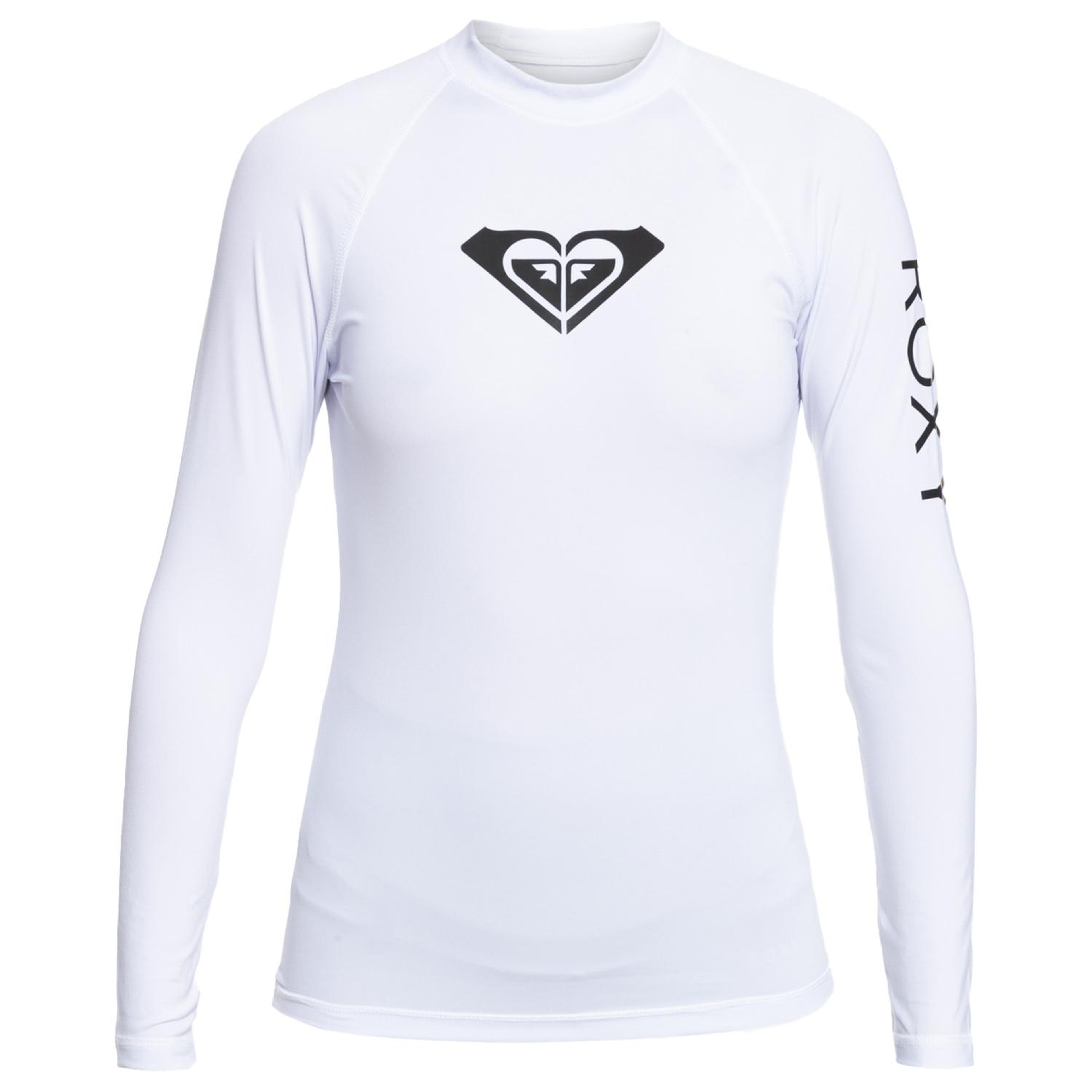 Roxy Whole Hearted Ls Kadın Beyaz Likra