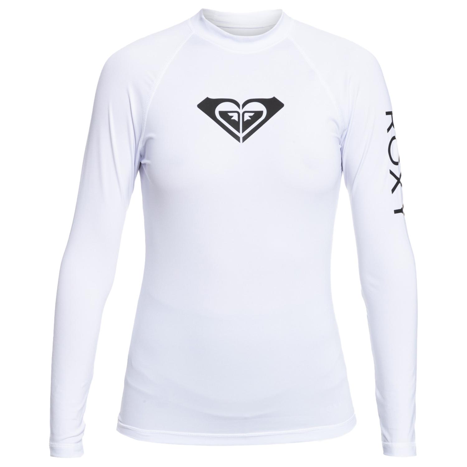 Roxy Whole Hearted Ls Kadın Beyaz Likra