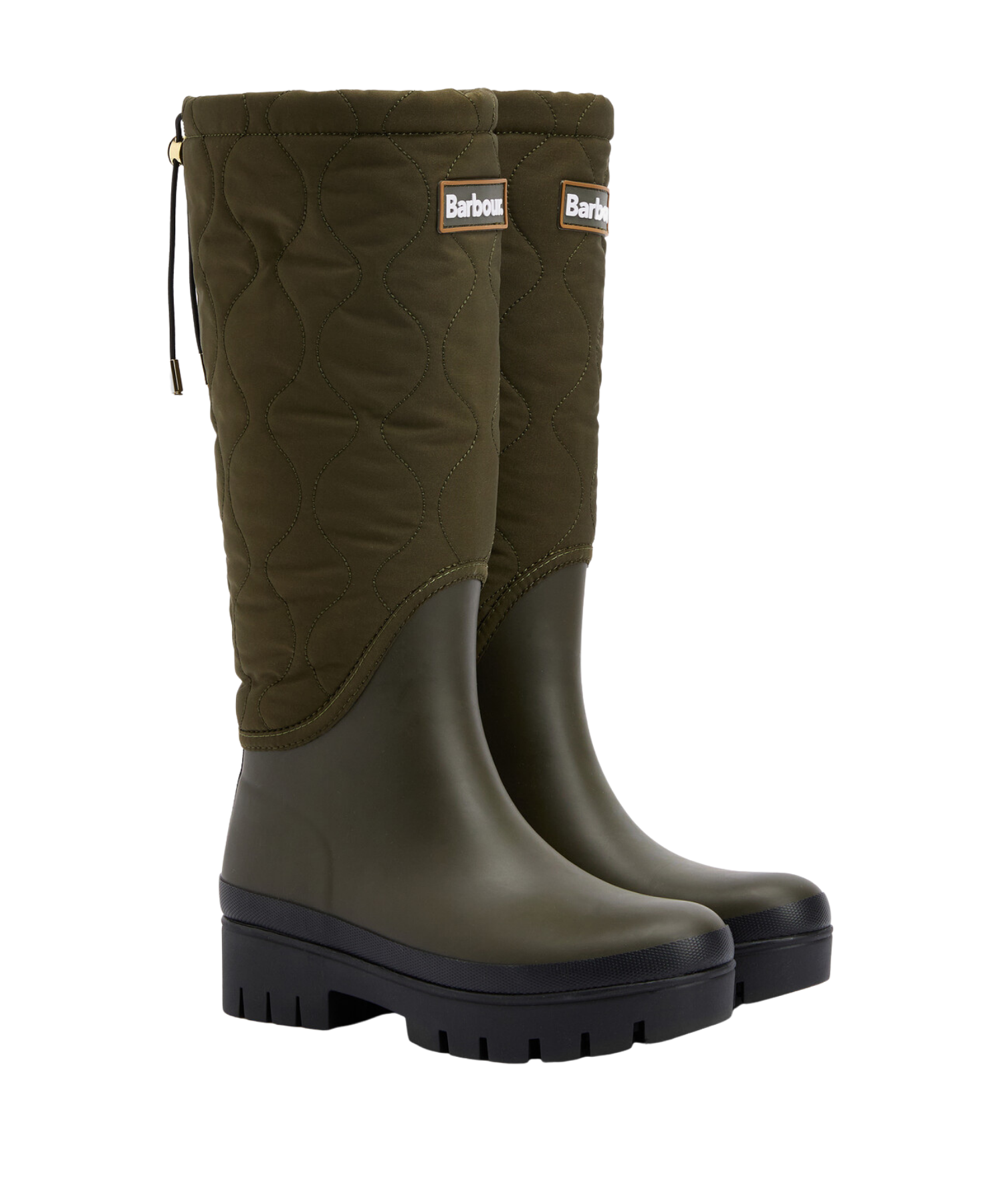 Barbour Marnie Kapitone Tall Welly Çizme
