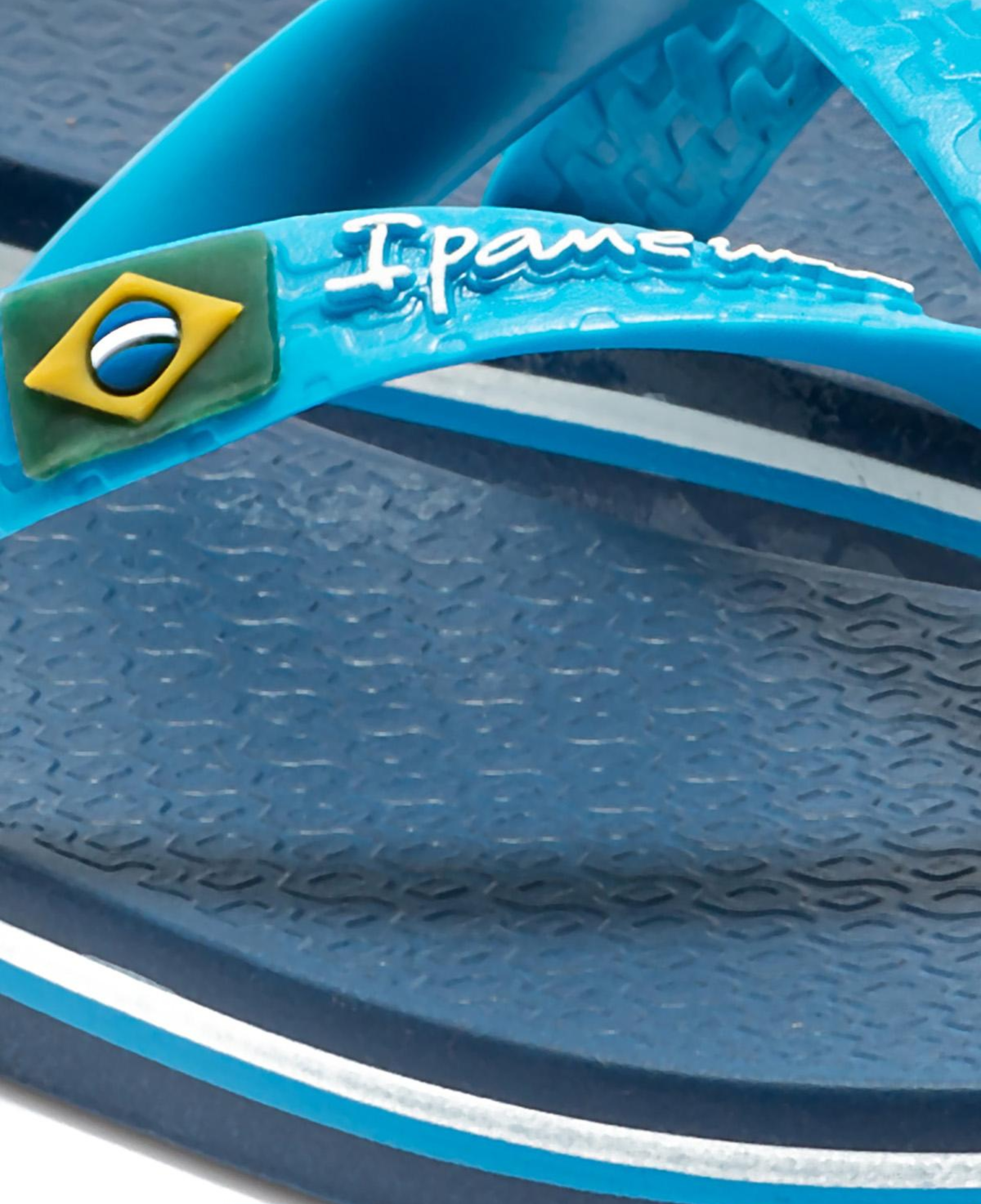 Clas Brasil Çocuk Parmak Arası Terlik Mavi 25/38