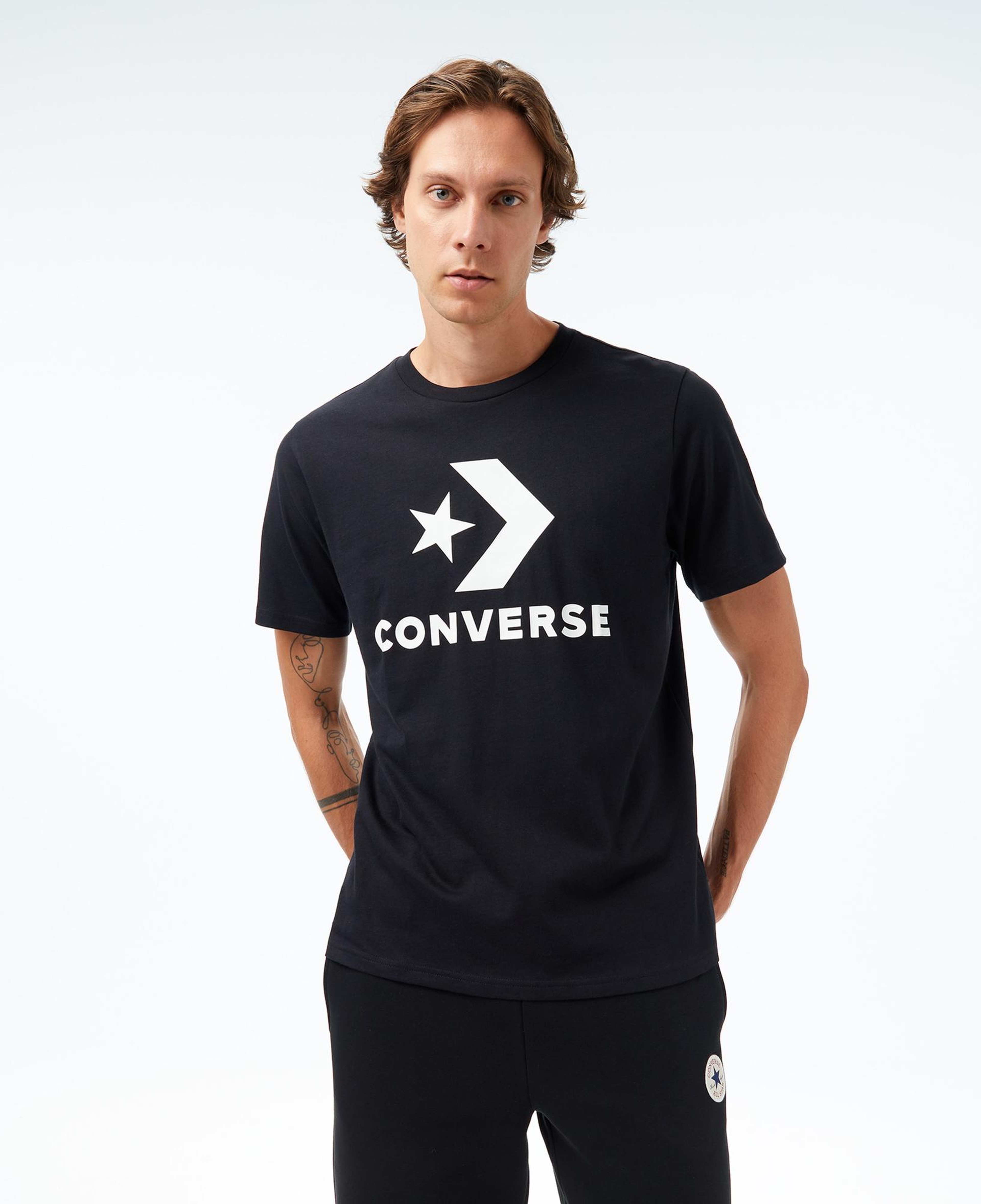 Converse Erkek Siyah T-Shirt