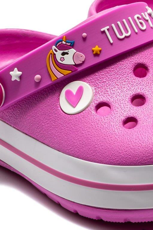 Seli Çocuk Sabo Terlik Fuşya 25/30