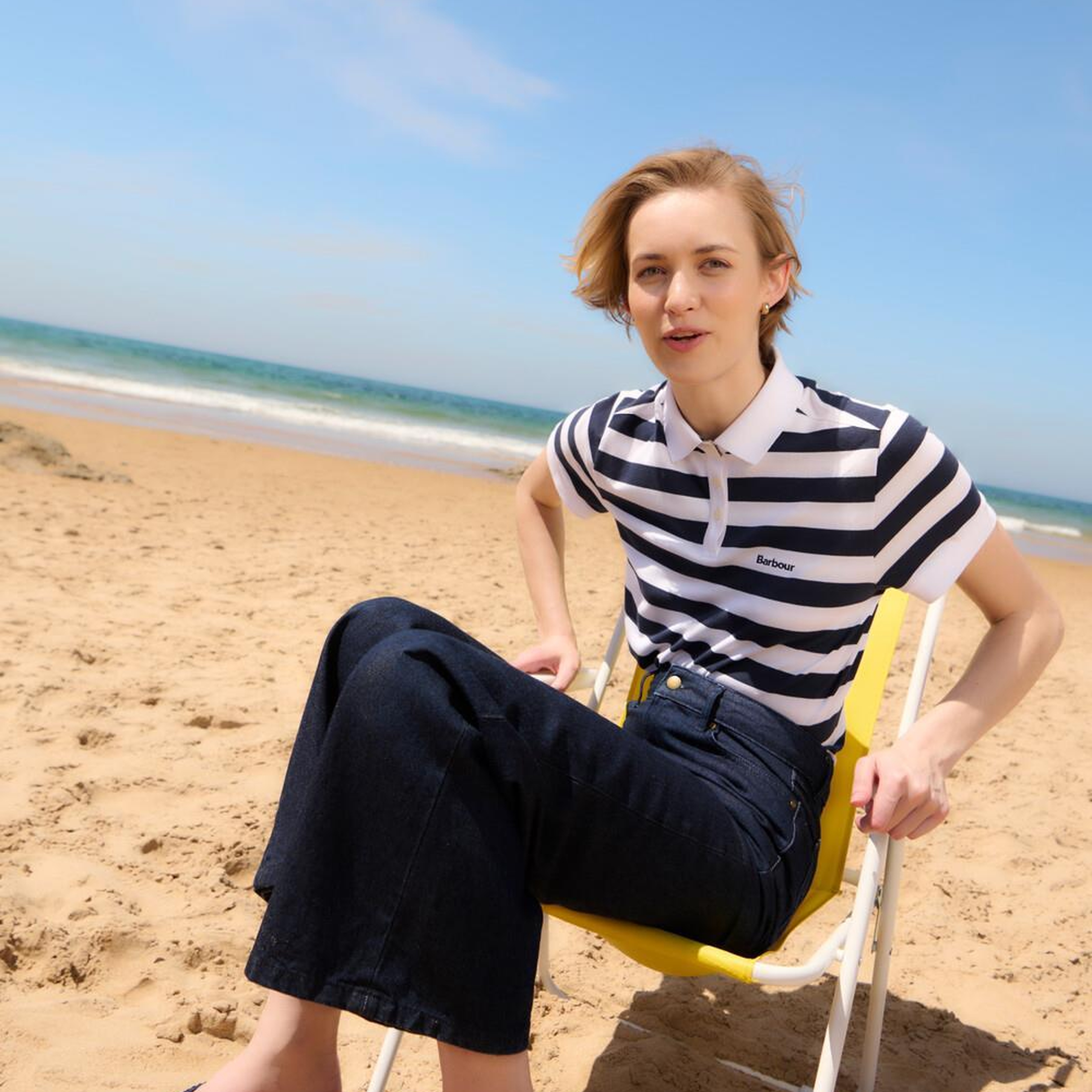 Barbour Ashbourne Çizgili Polo Yaka