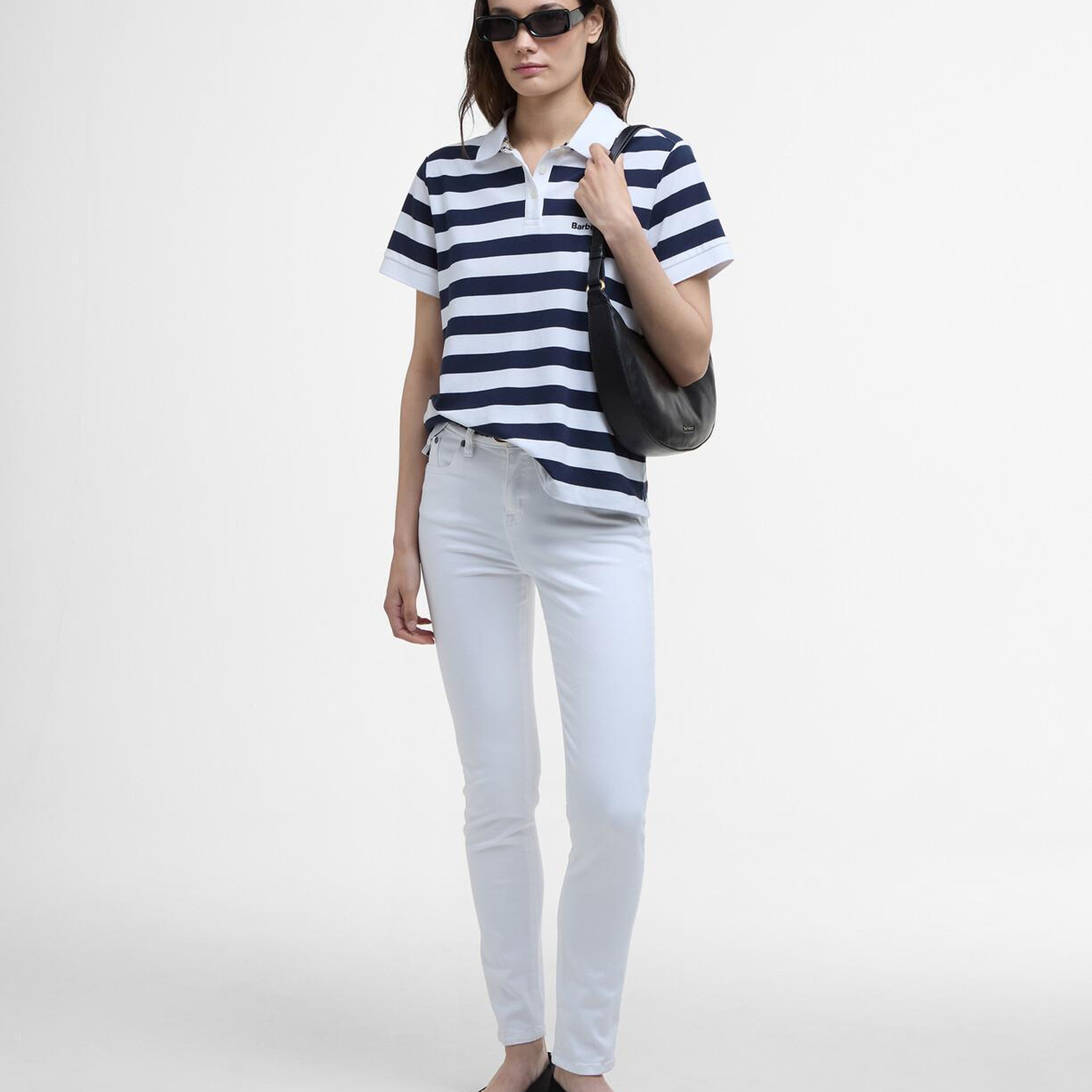 Barbour Ashbourne Çizgili Polo Yaka