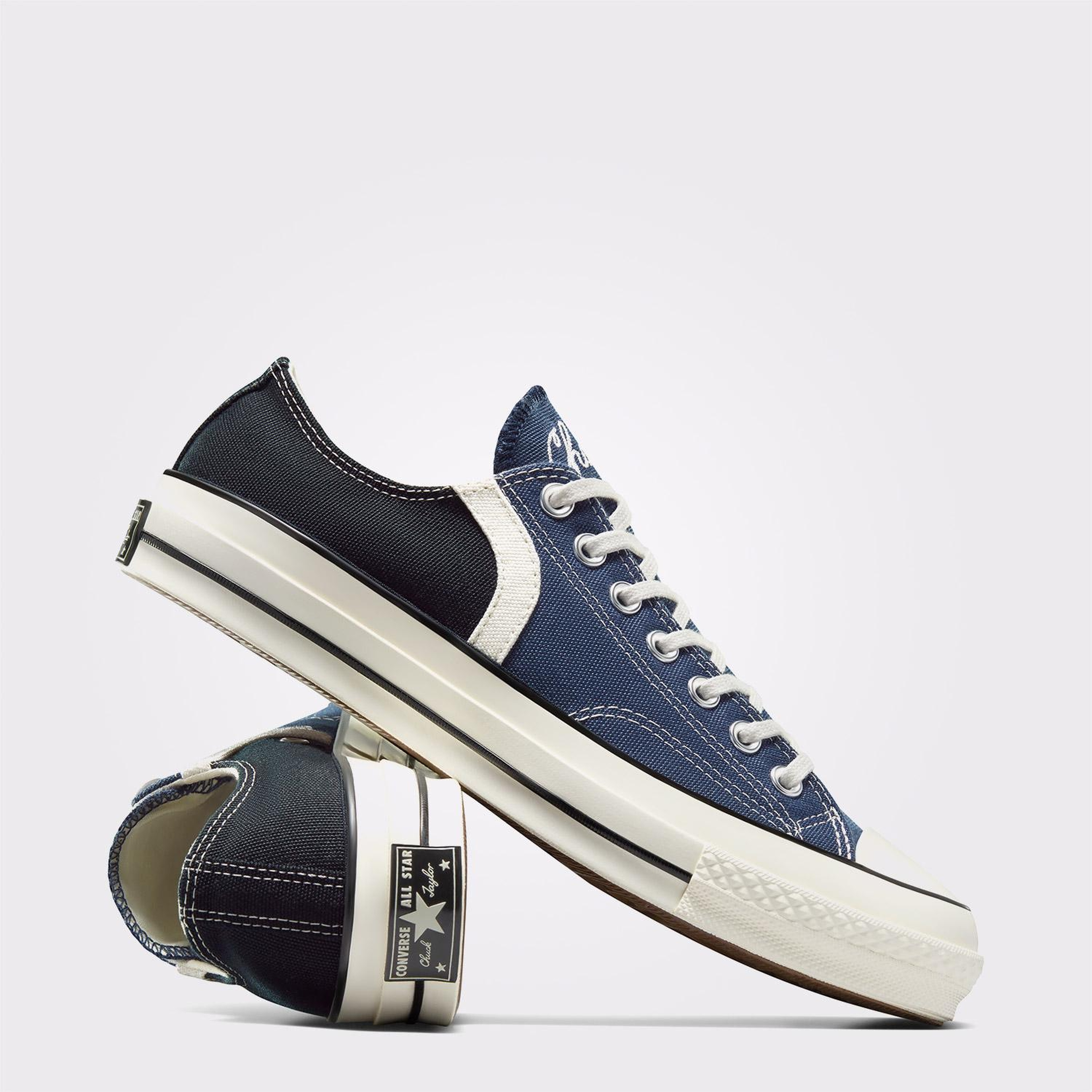 Converse Chuck 70 Archival Stripes Unisex Lacivert Sneaker