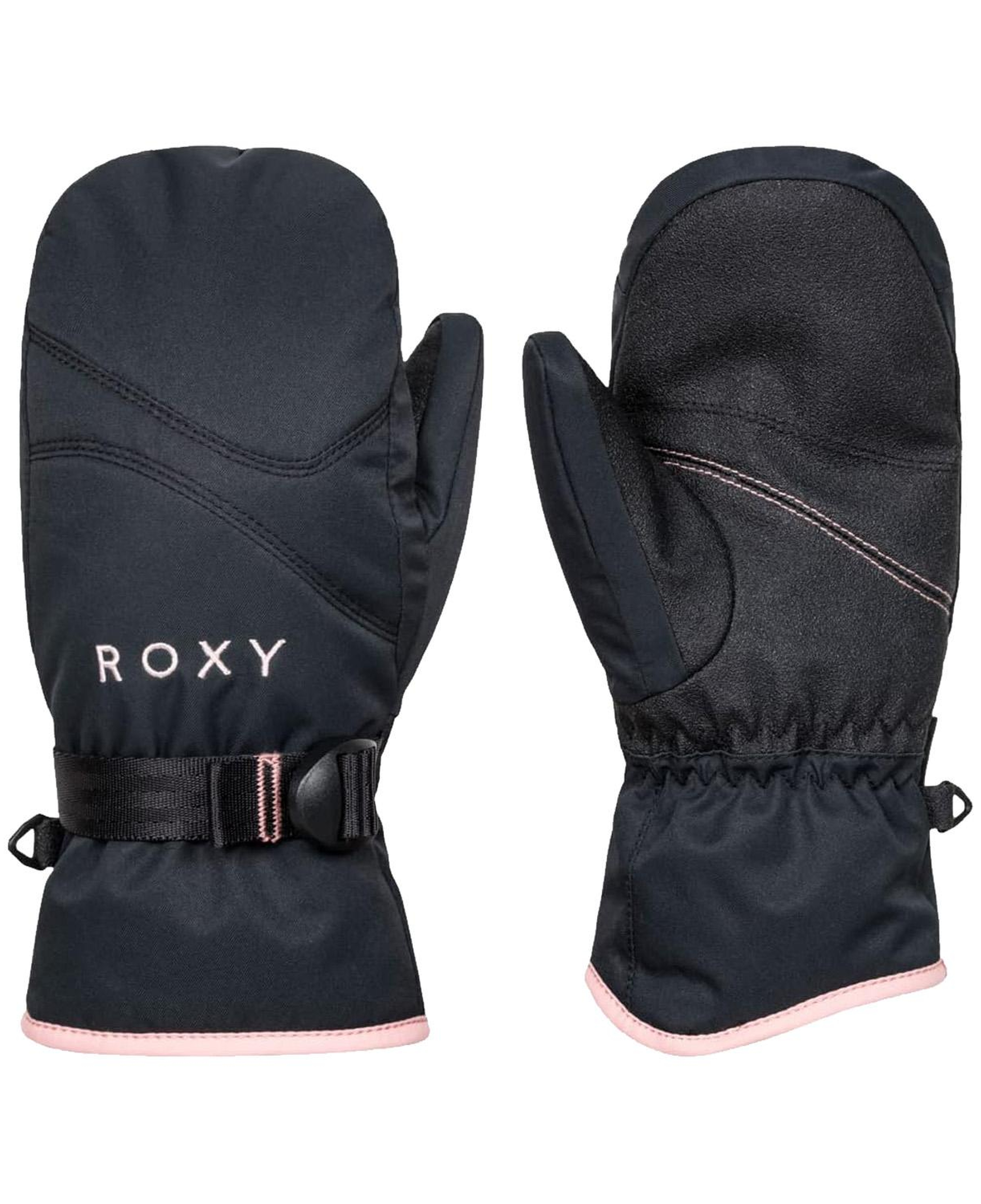 Roxy Jetty Solid Mitt Kız Çocuk Siyah Eldiven